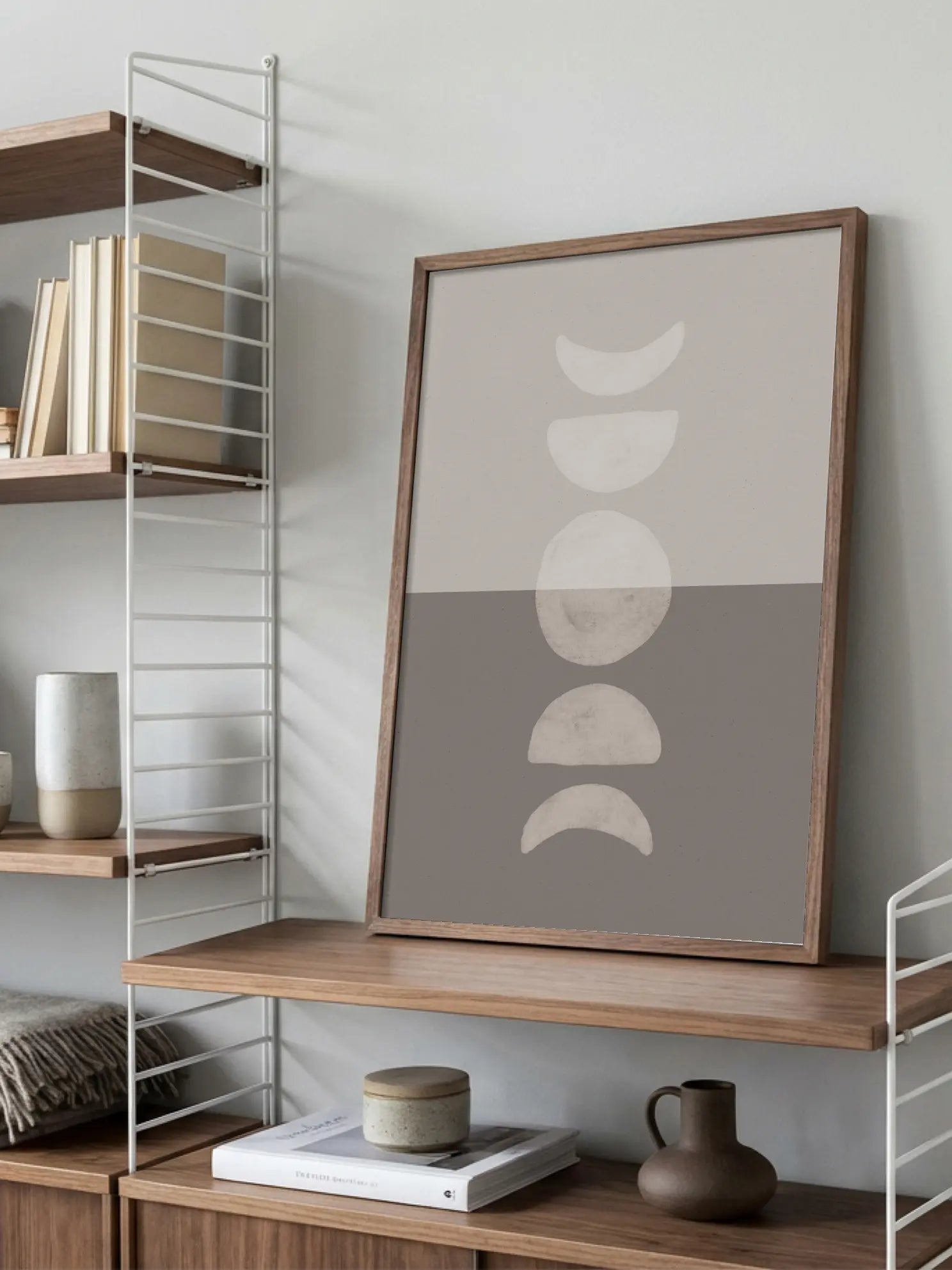 Moon Phases Poster