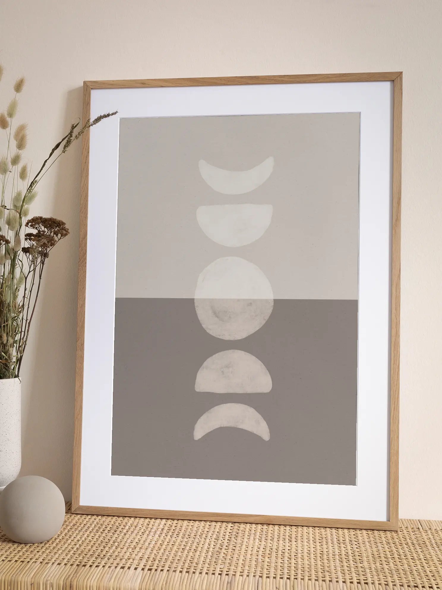 Moon Phases Poster
