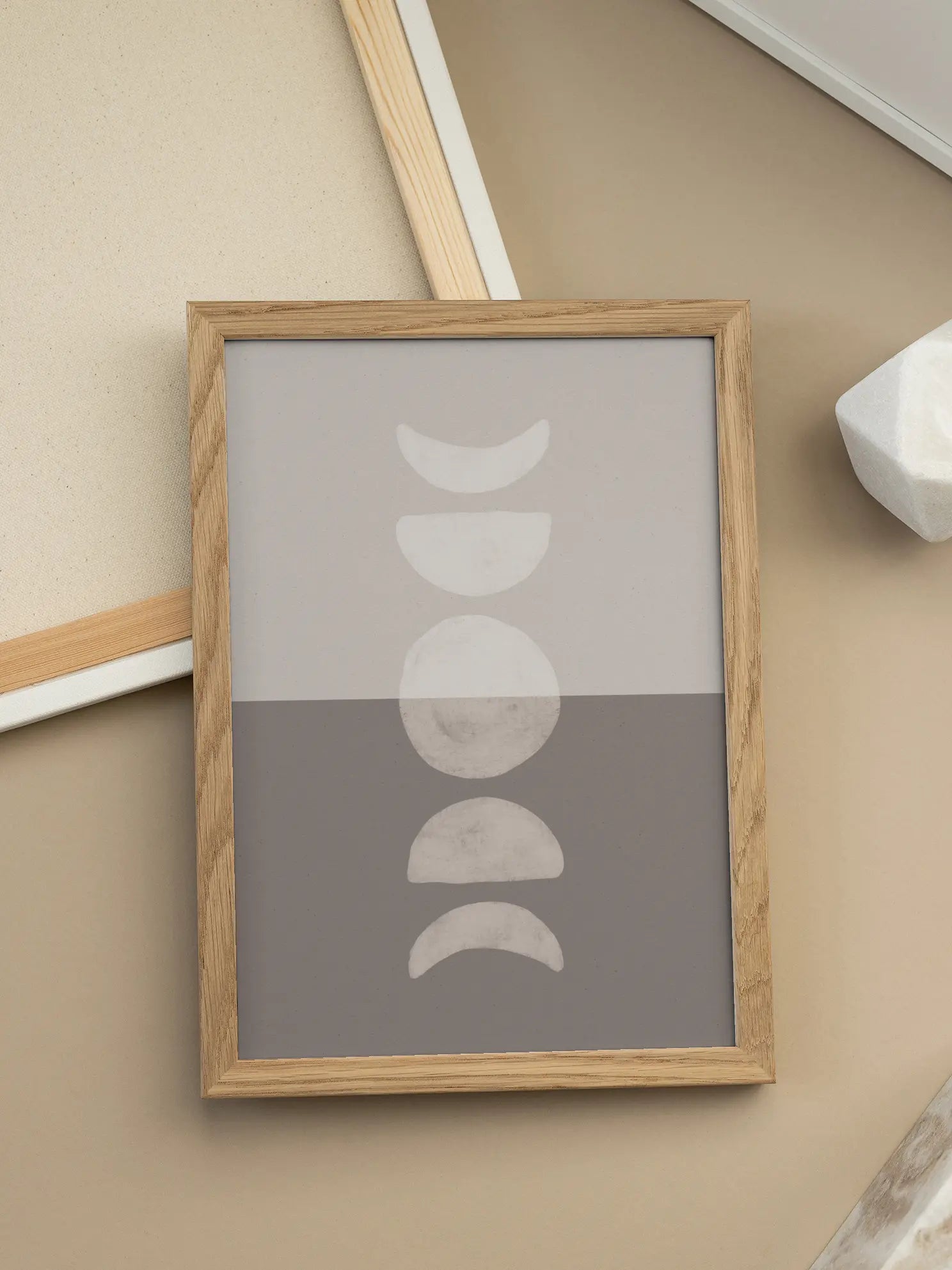 Moon Phases Poster