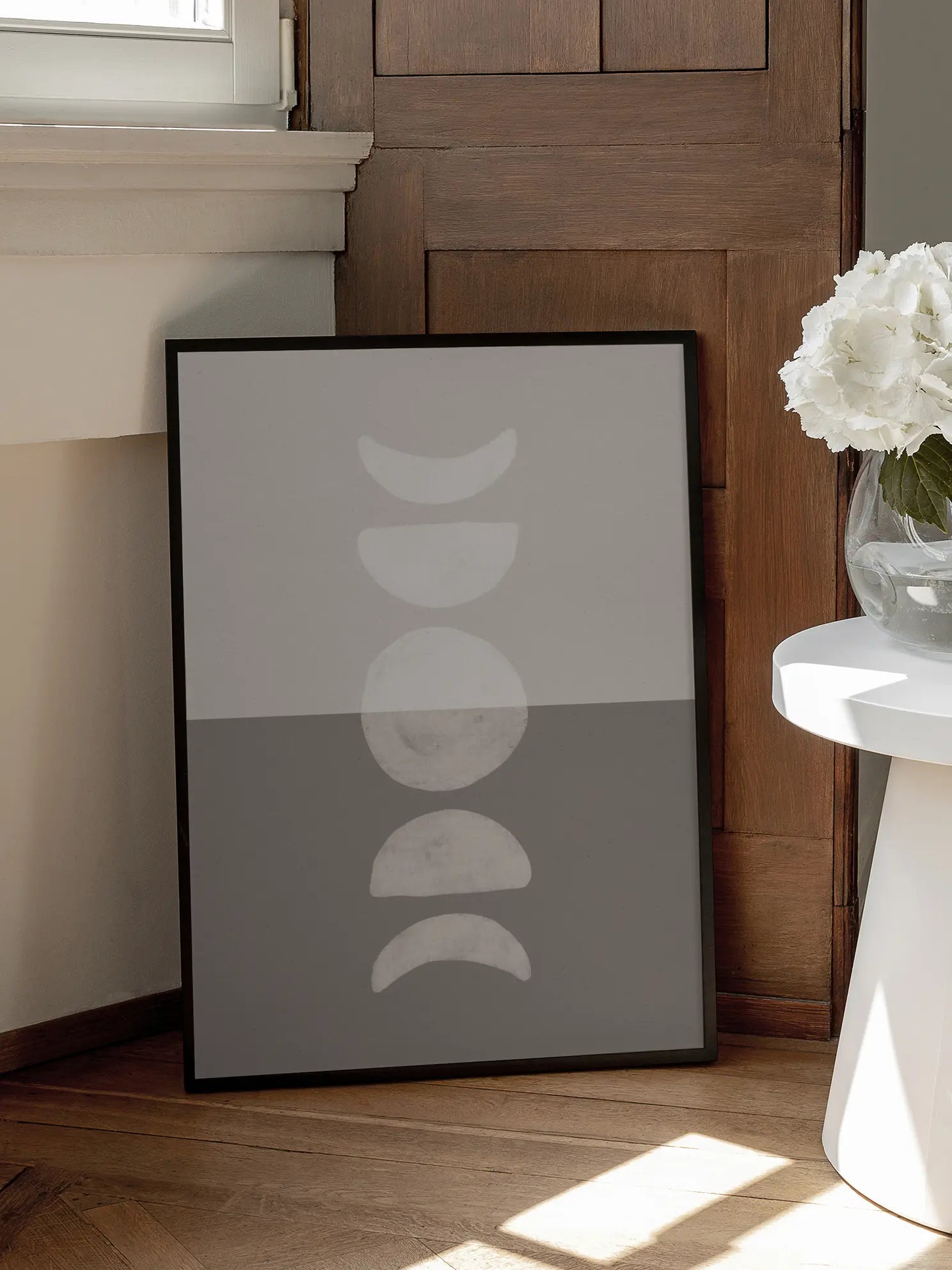 Moon Phases Poster