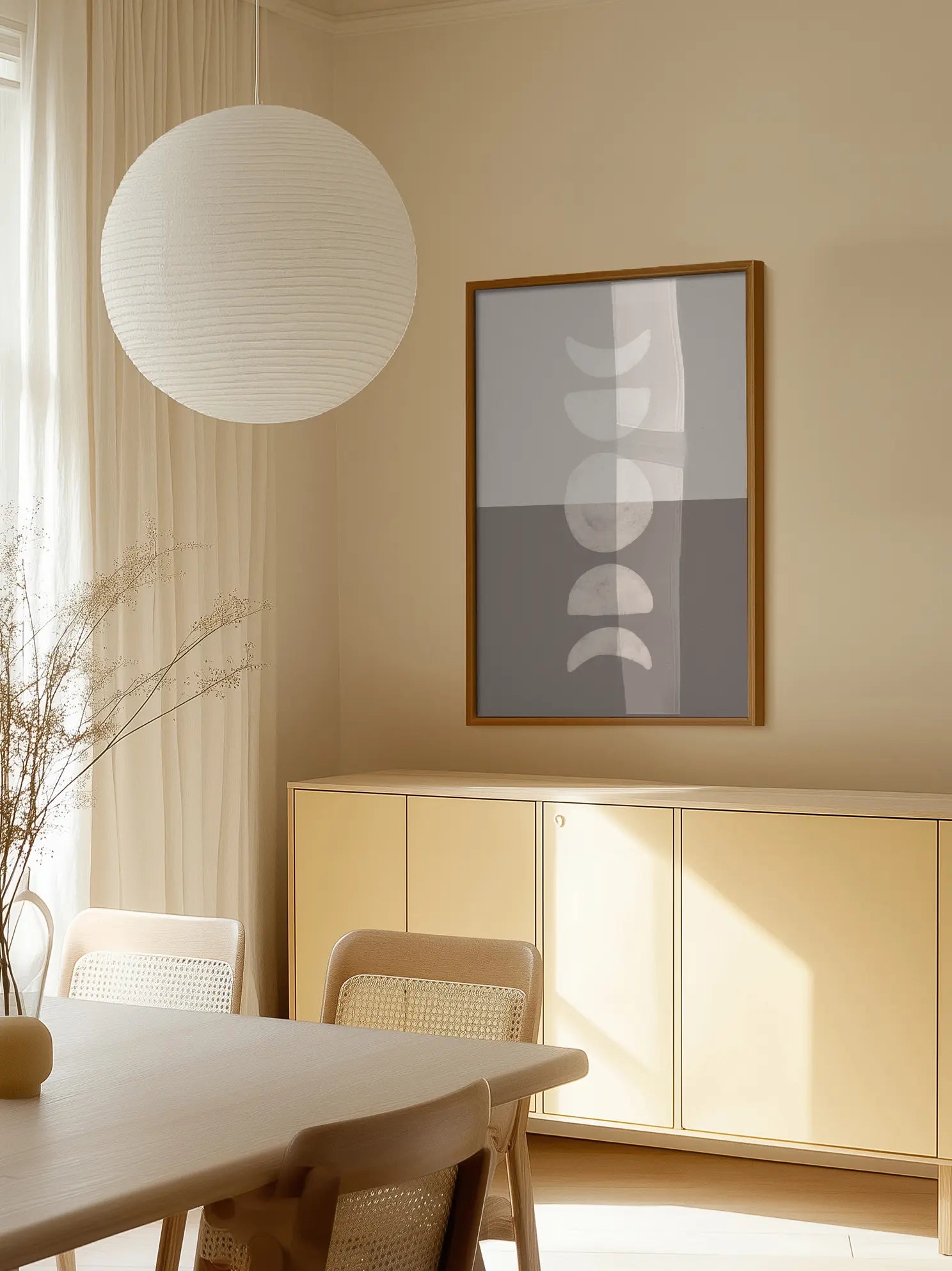 Moon Phases Poster