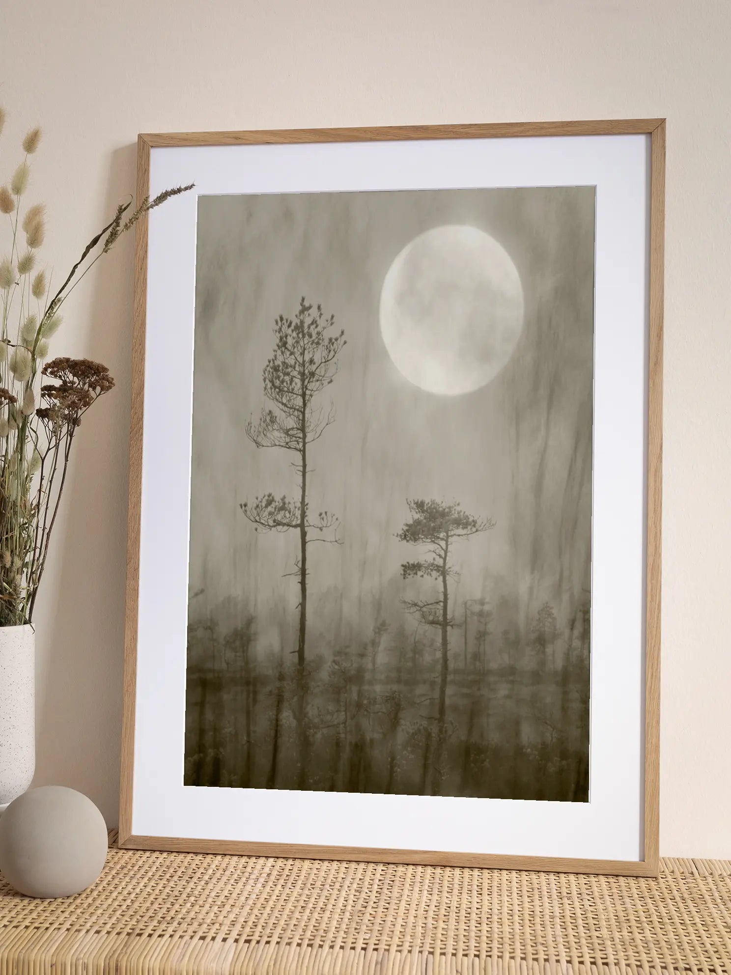 Moonlit Forest Poster