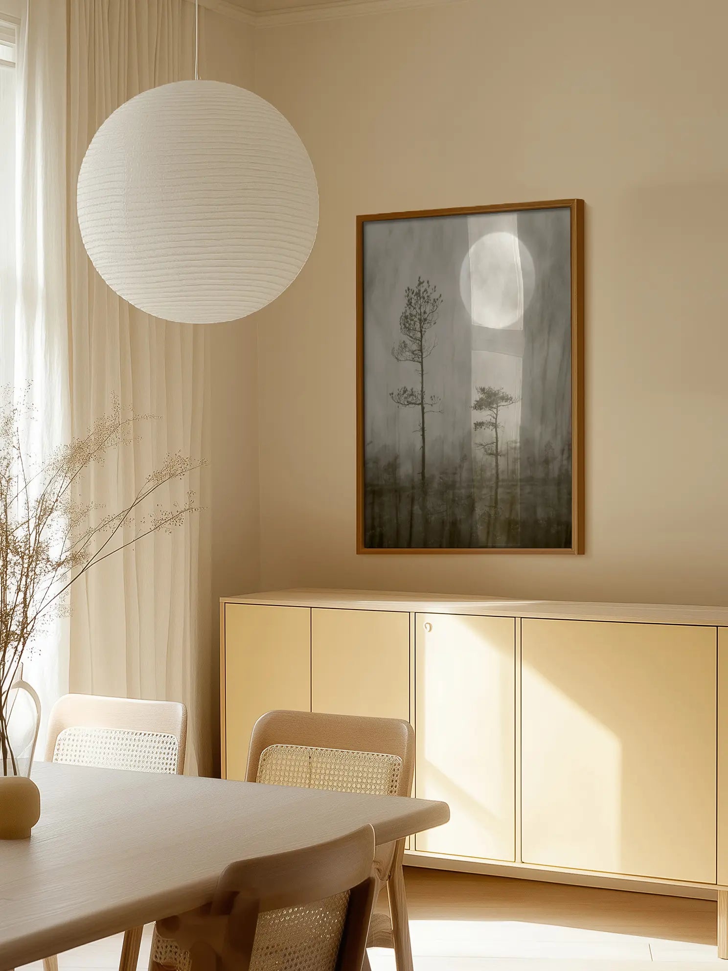 Moonlit Forest Poster