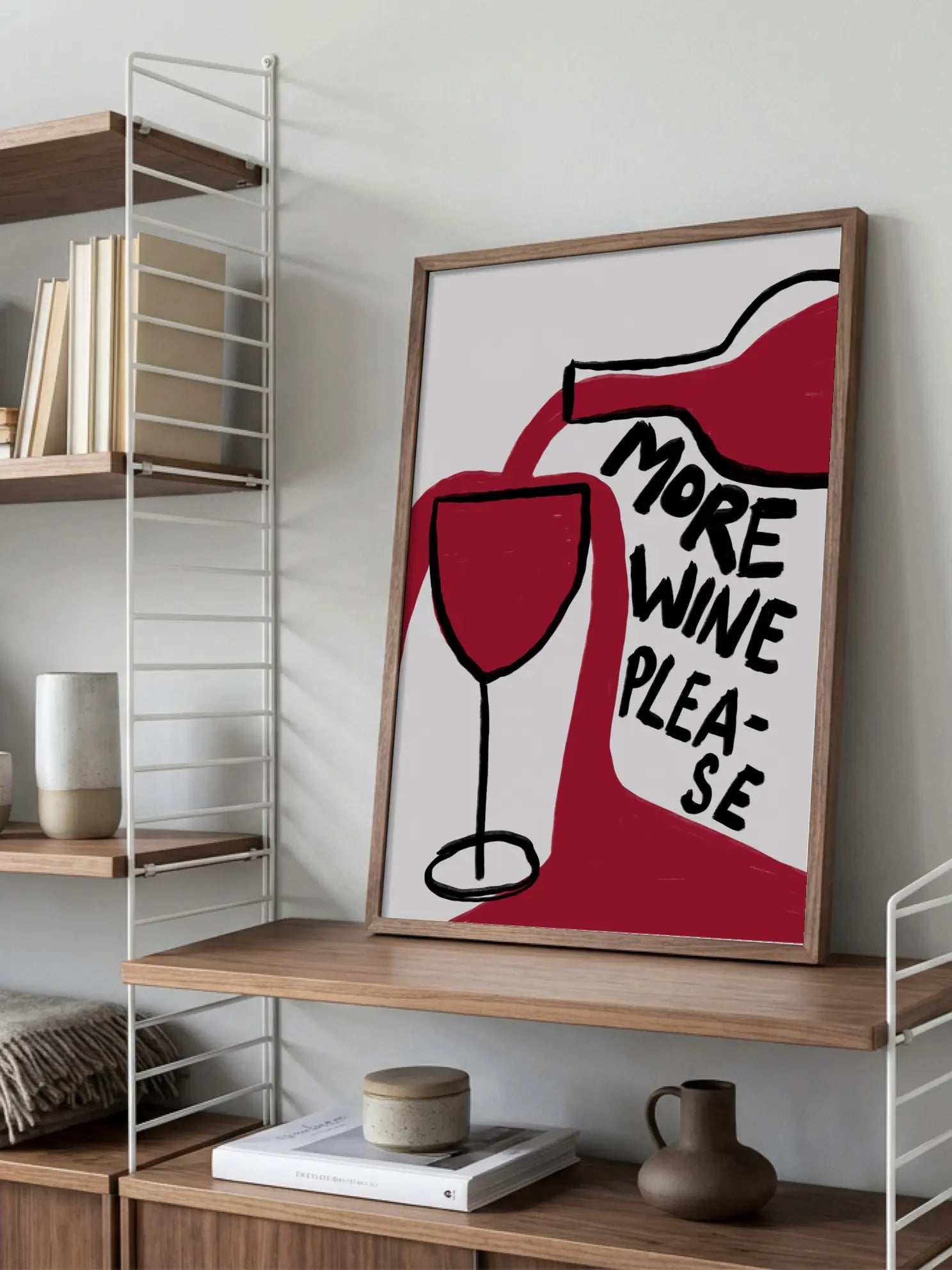 More Wine Please Poster