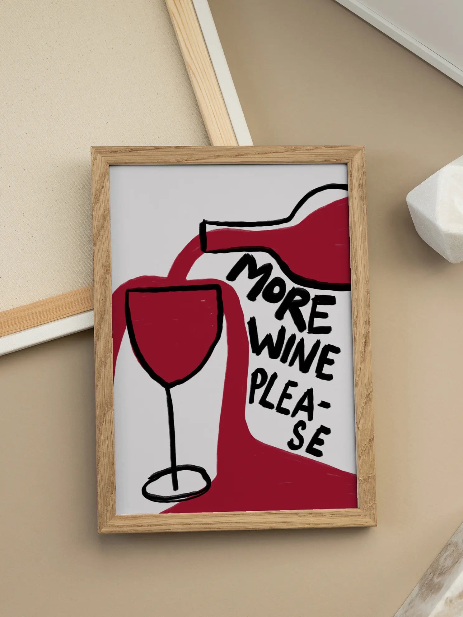 More Wine Please Poster