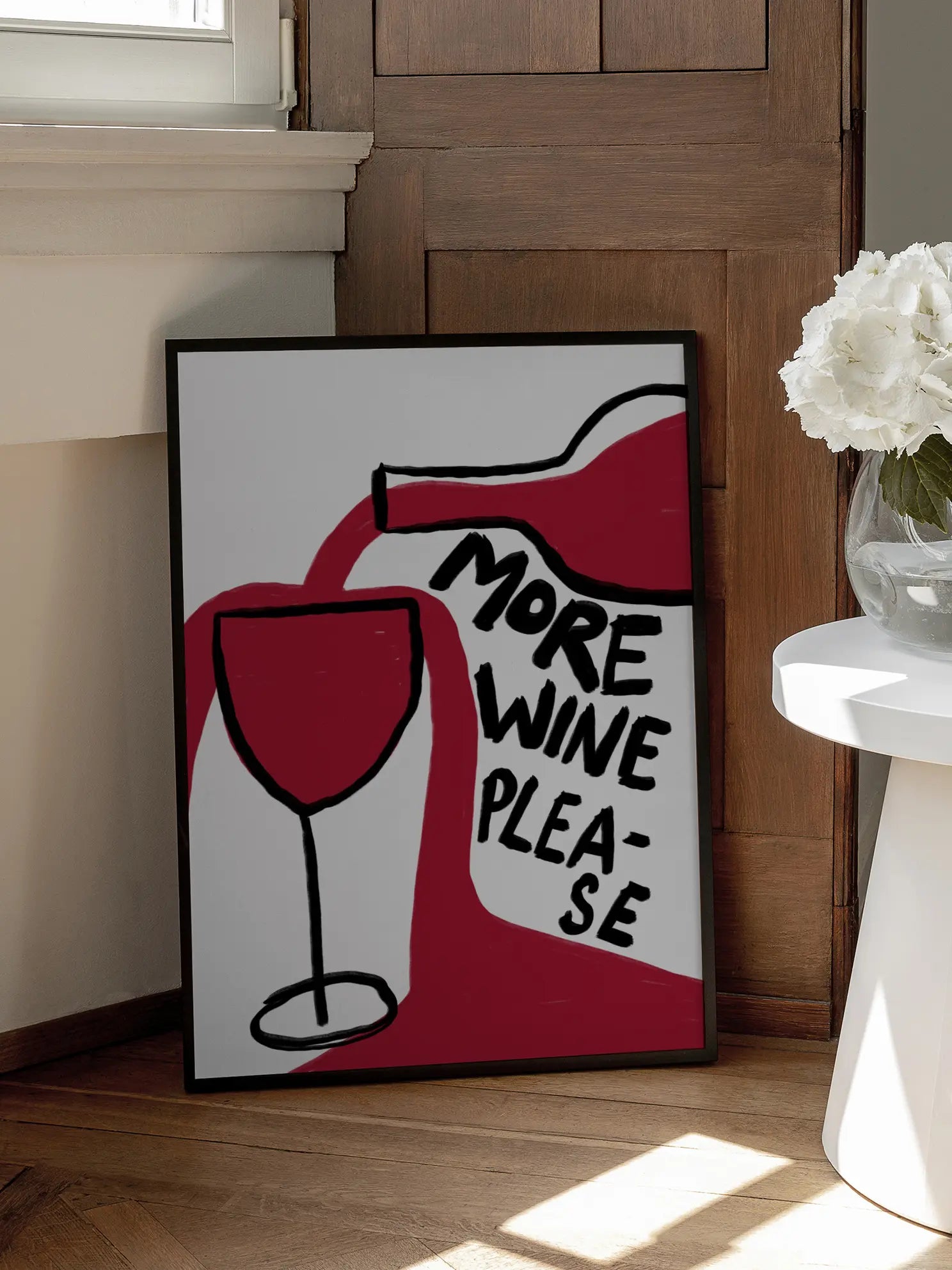 More Wine Please Poster