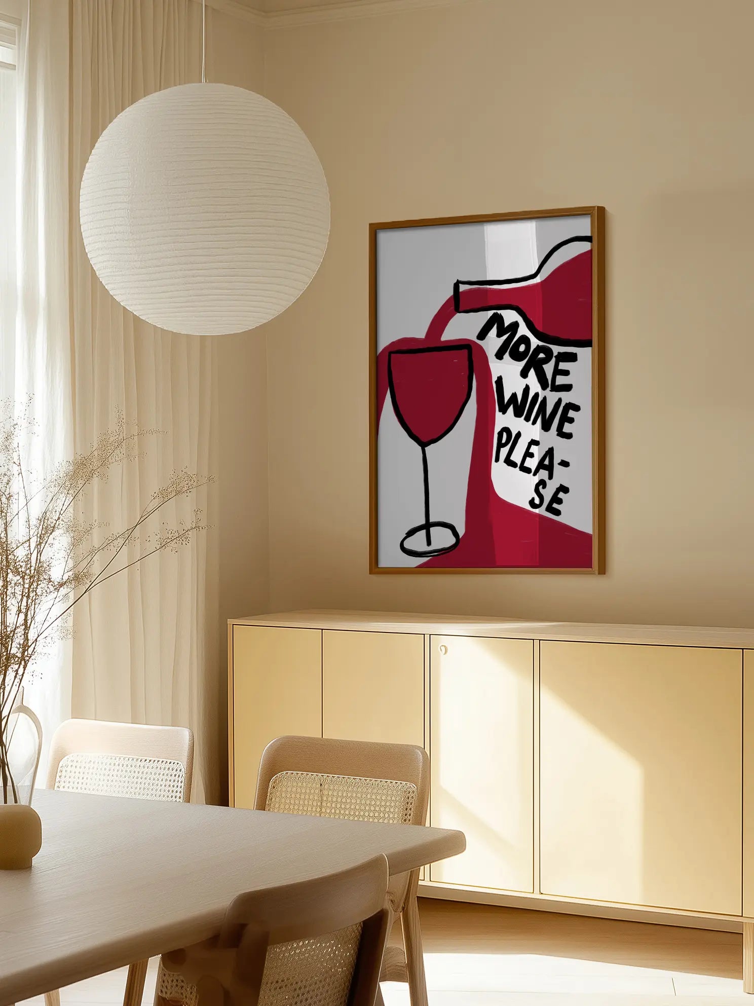 More Wine Please Poster