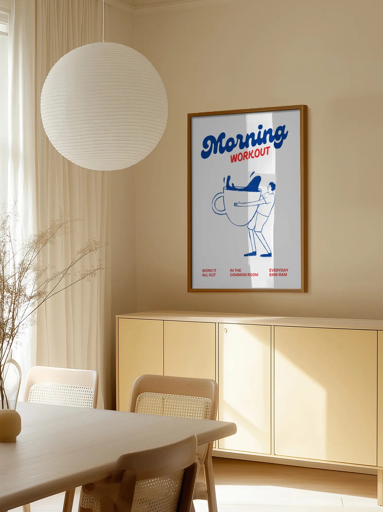Morning Workout Poster