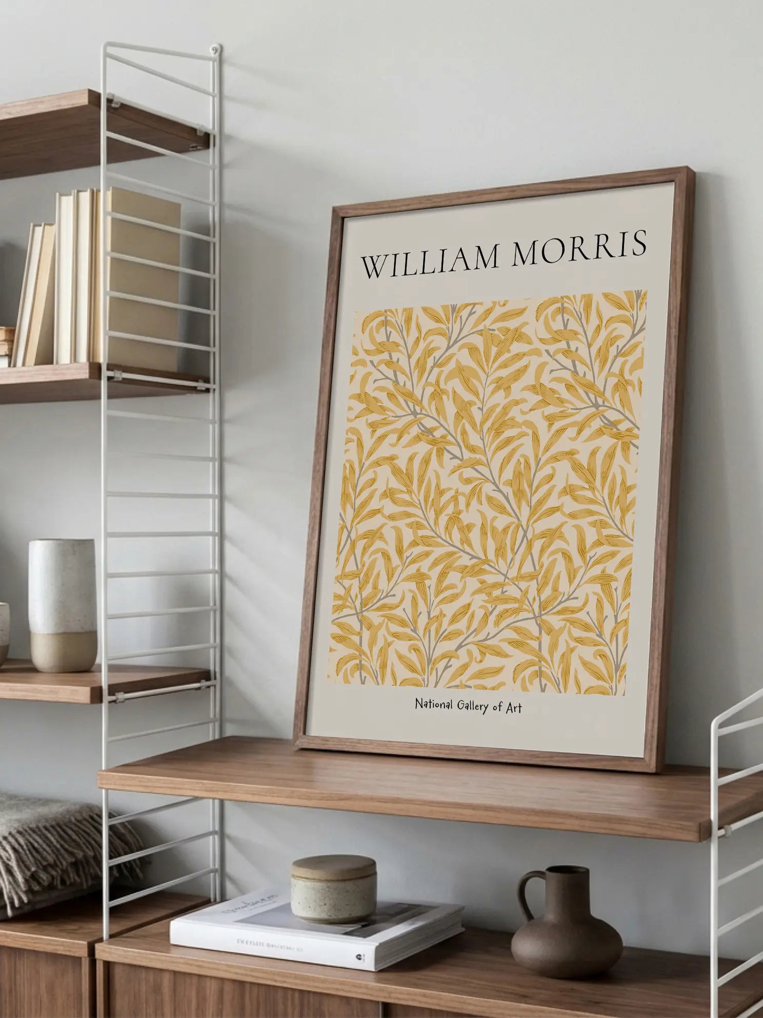 Morris — Golden Leaves Poster