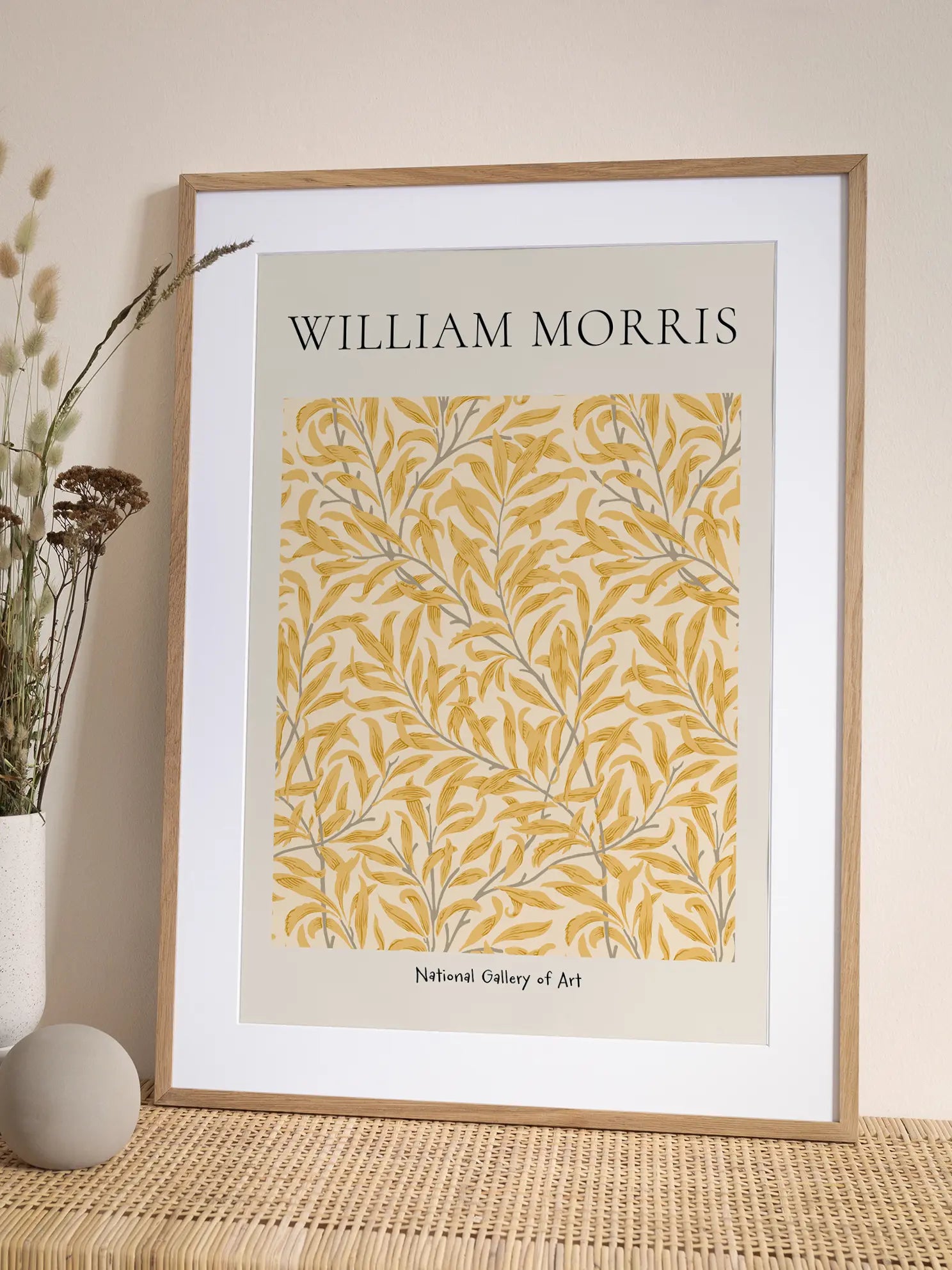 Morris — Golden Leaves Poster