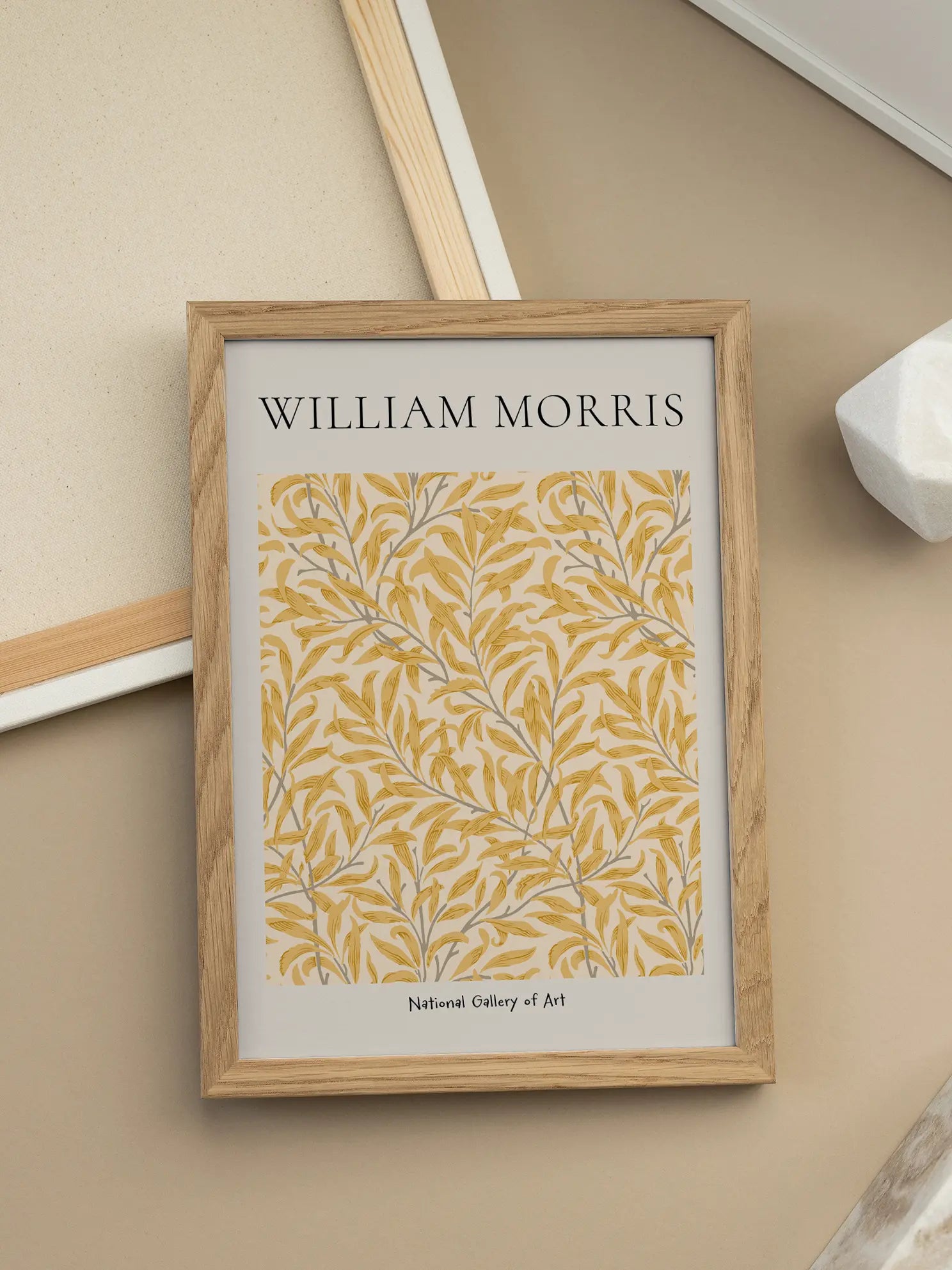 Morris — Golden Leaves Poster
