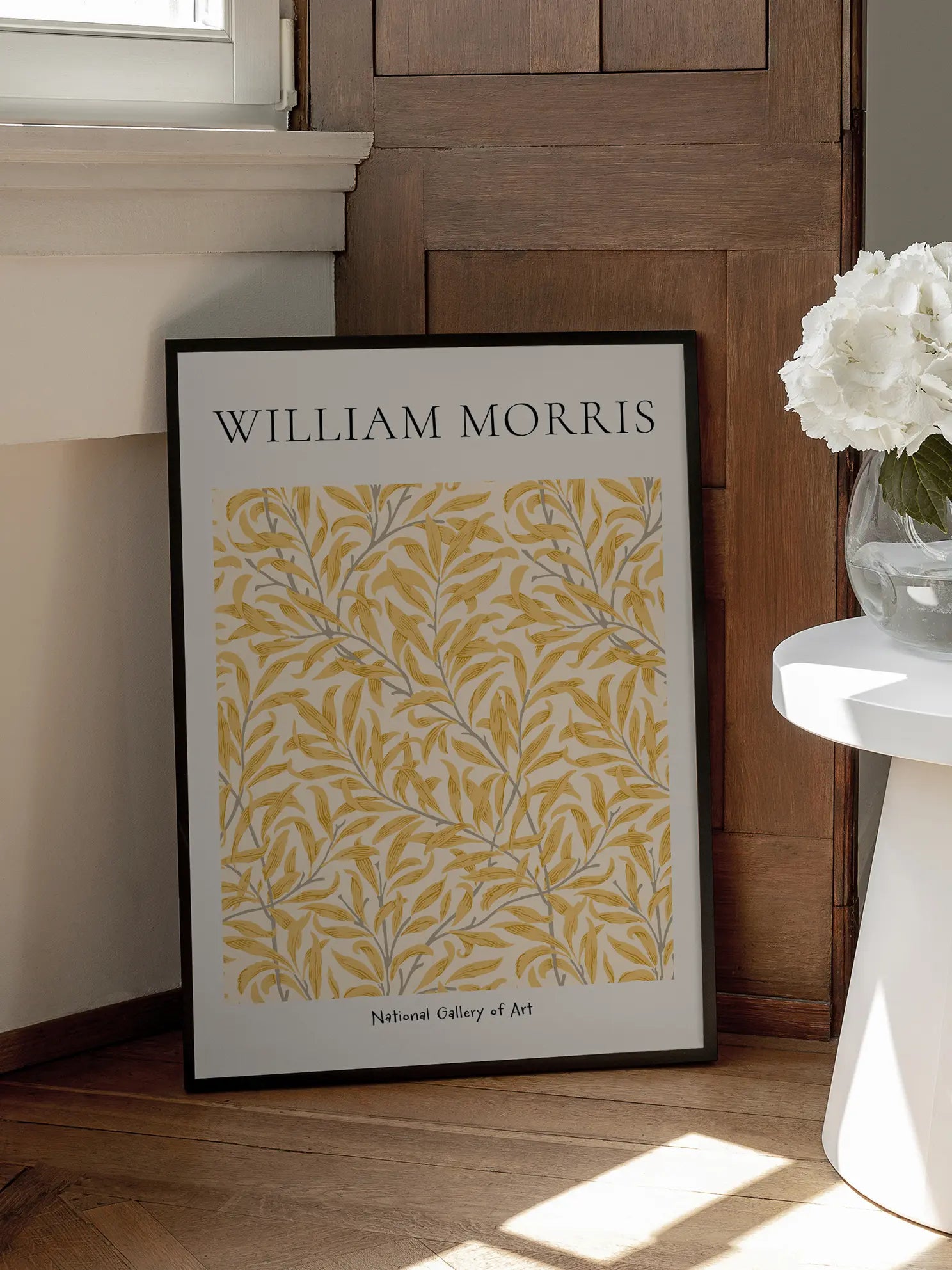 Morris — Golden Leaves Poster