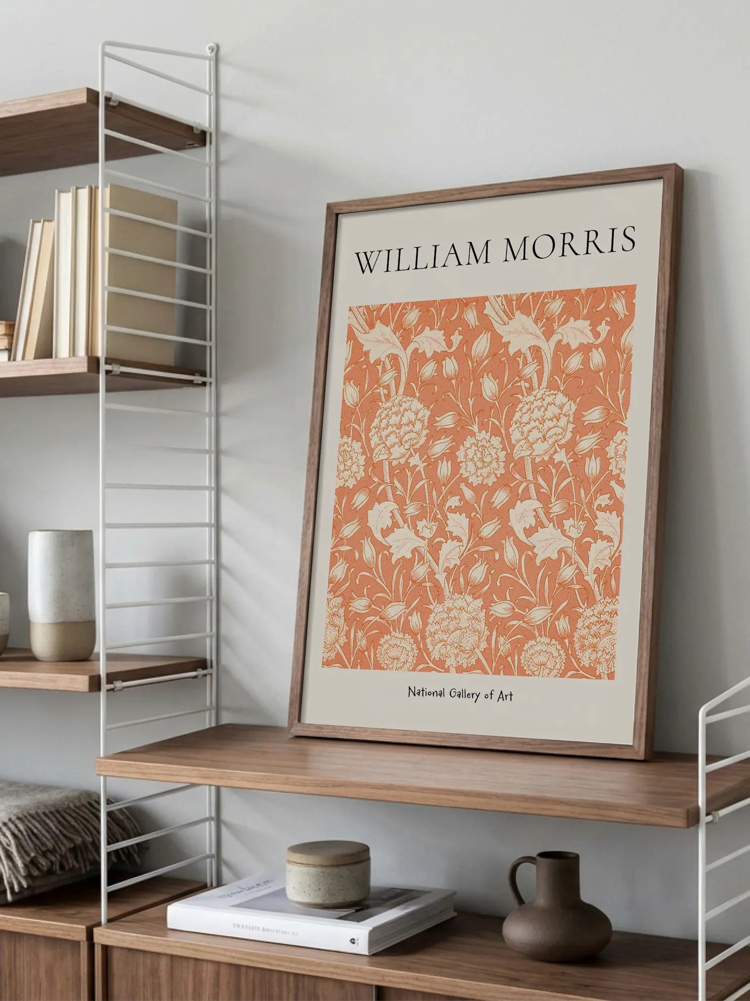 Morris — Ornamental Orange Poster