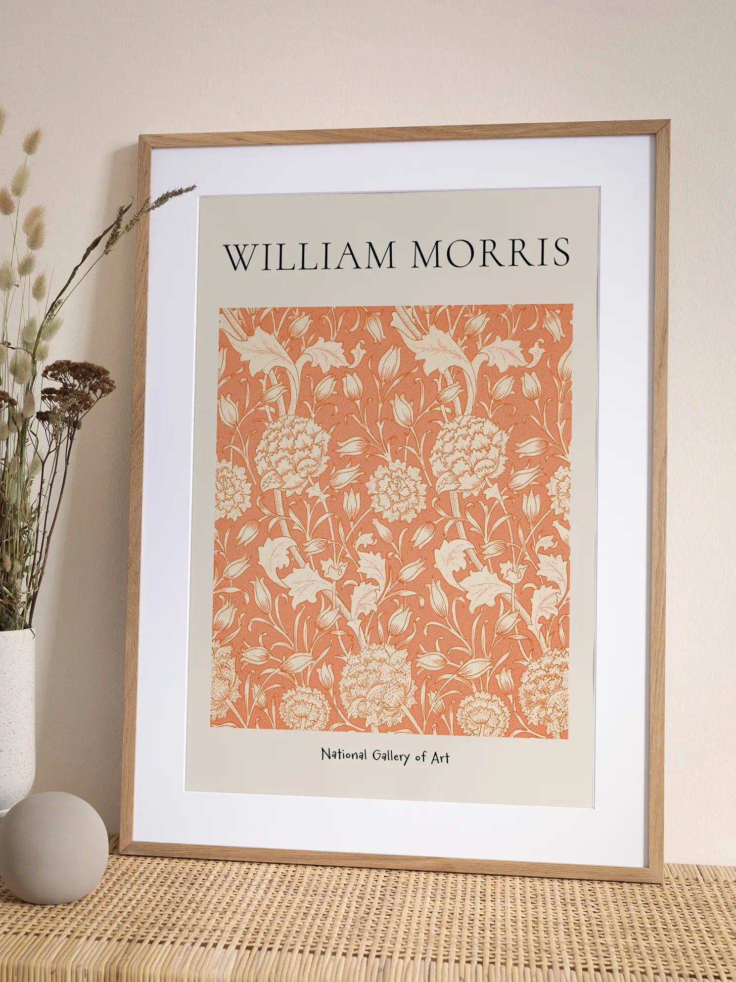 Morris — Ornamental Orange Poster