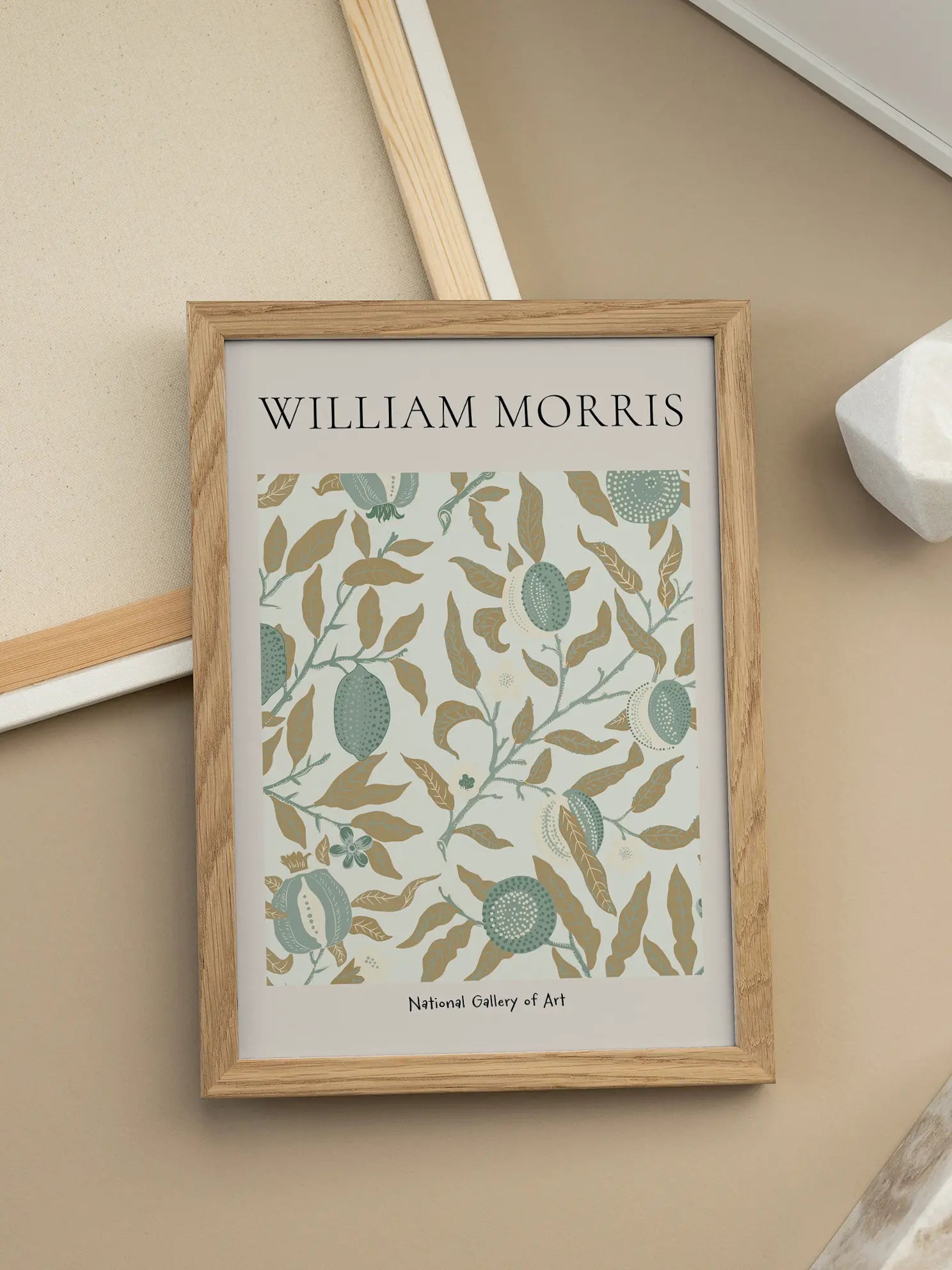 Morris — Pomegranate Pattern Poster
