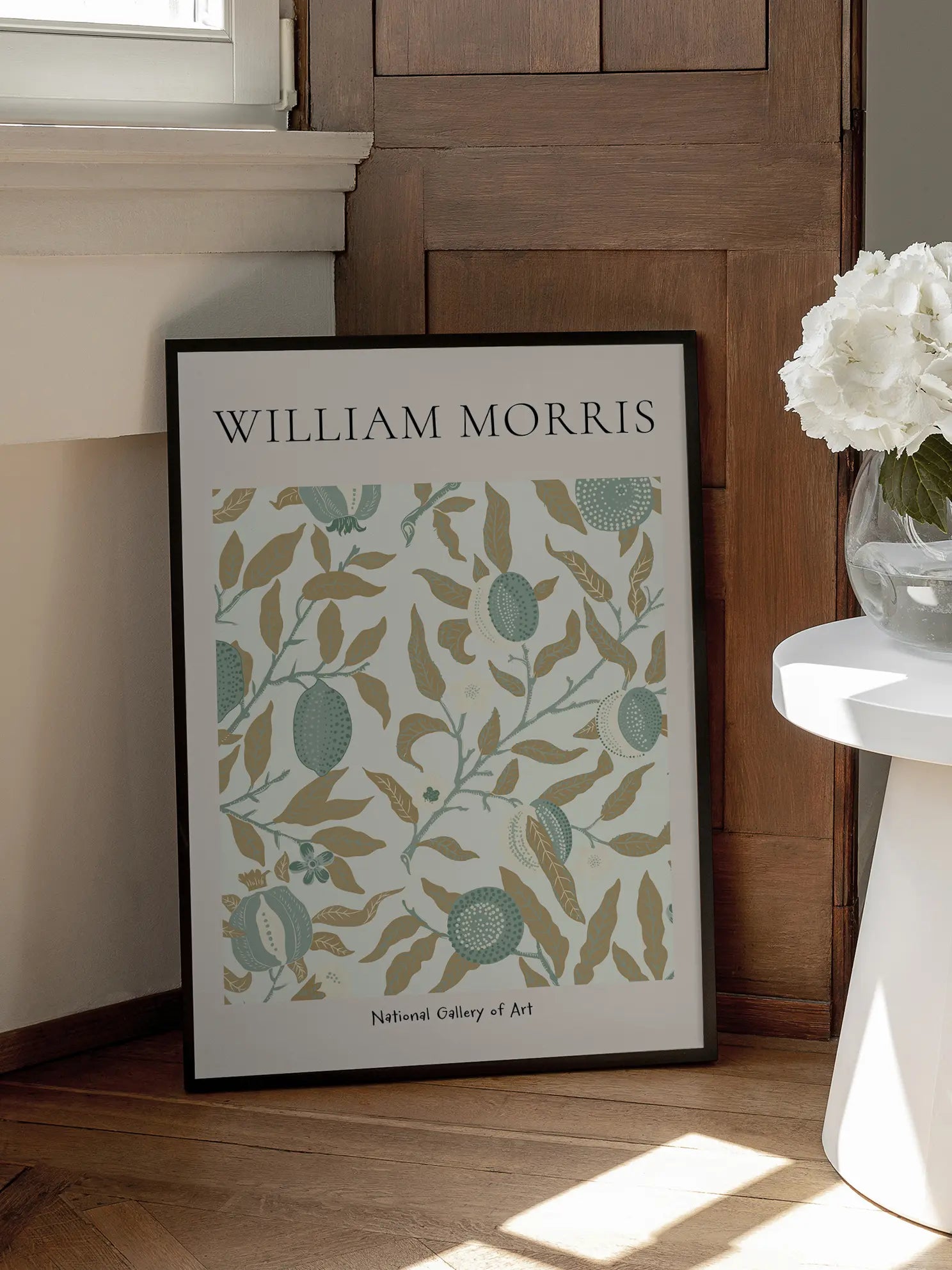Morris — Pomegranate Pattern Poster