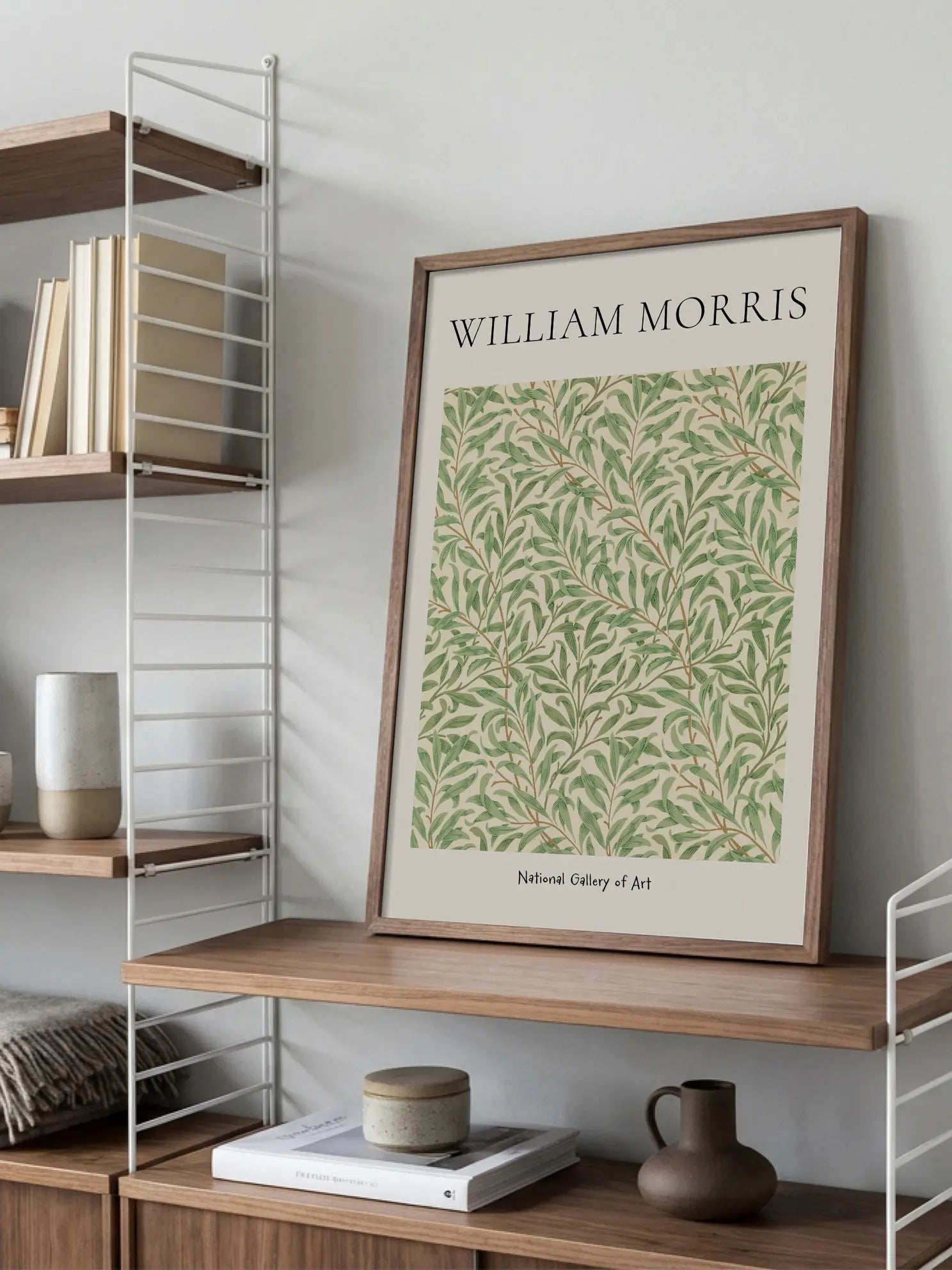Morris — Willow Green Poster