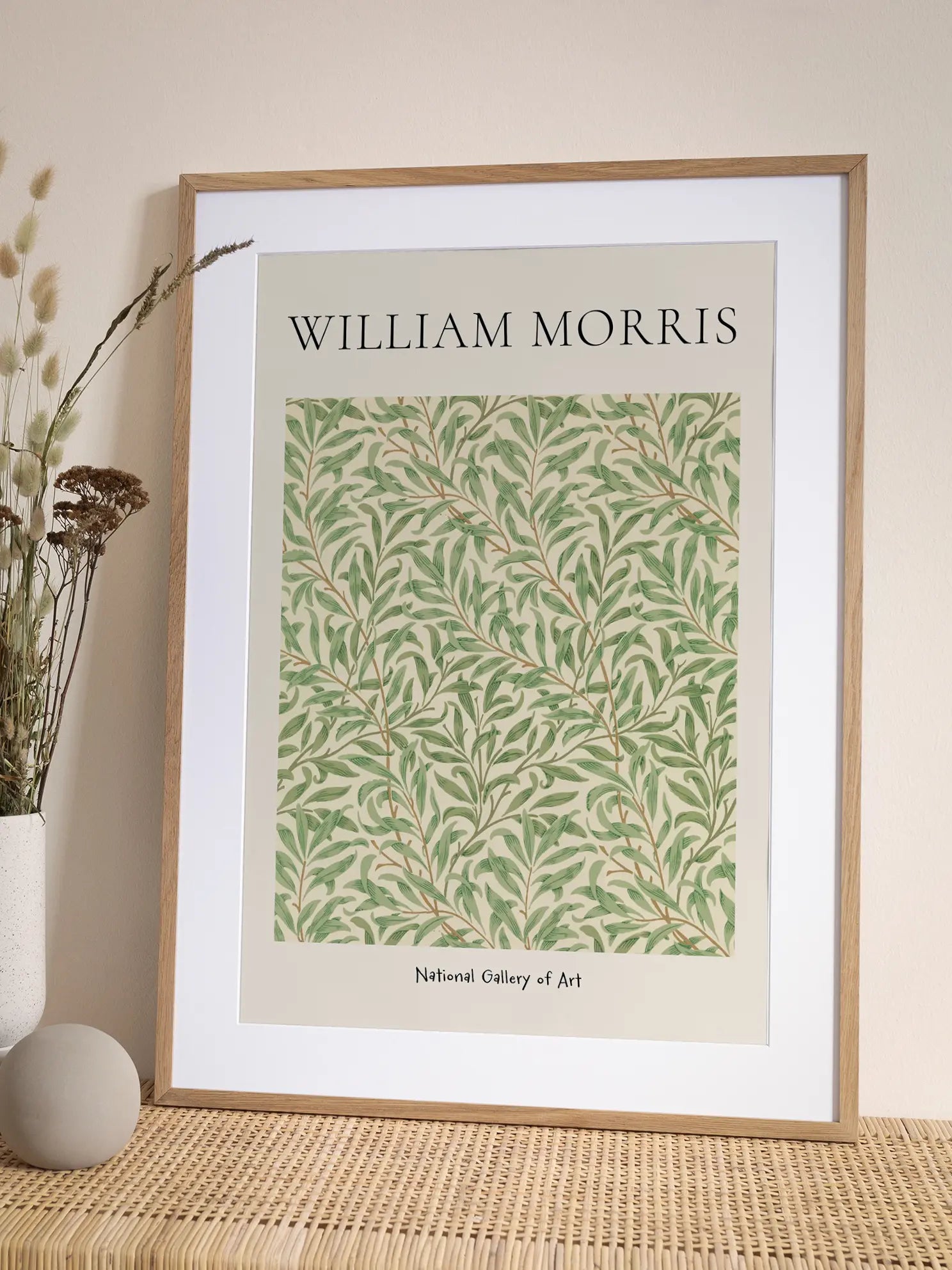 Morris — Willow Green Poster