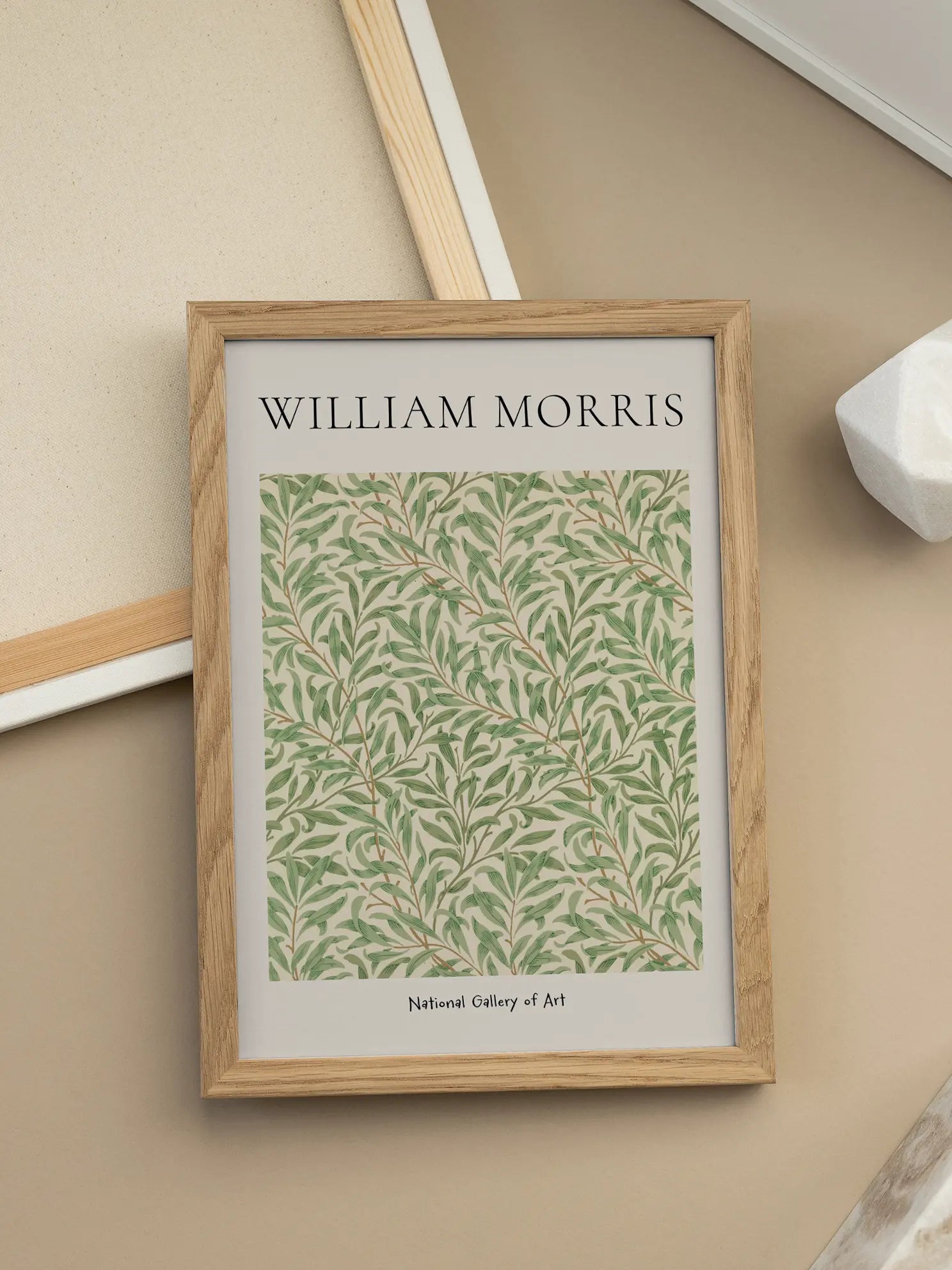 Morris — Willow Green Poster