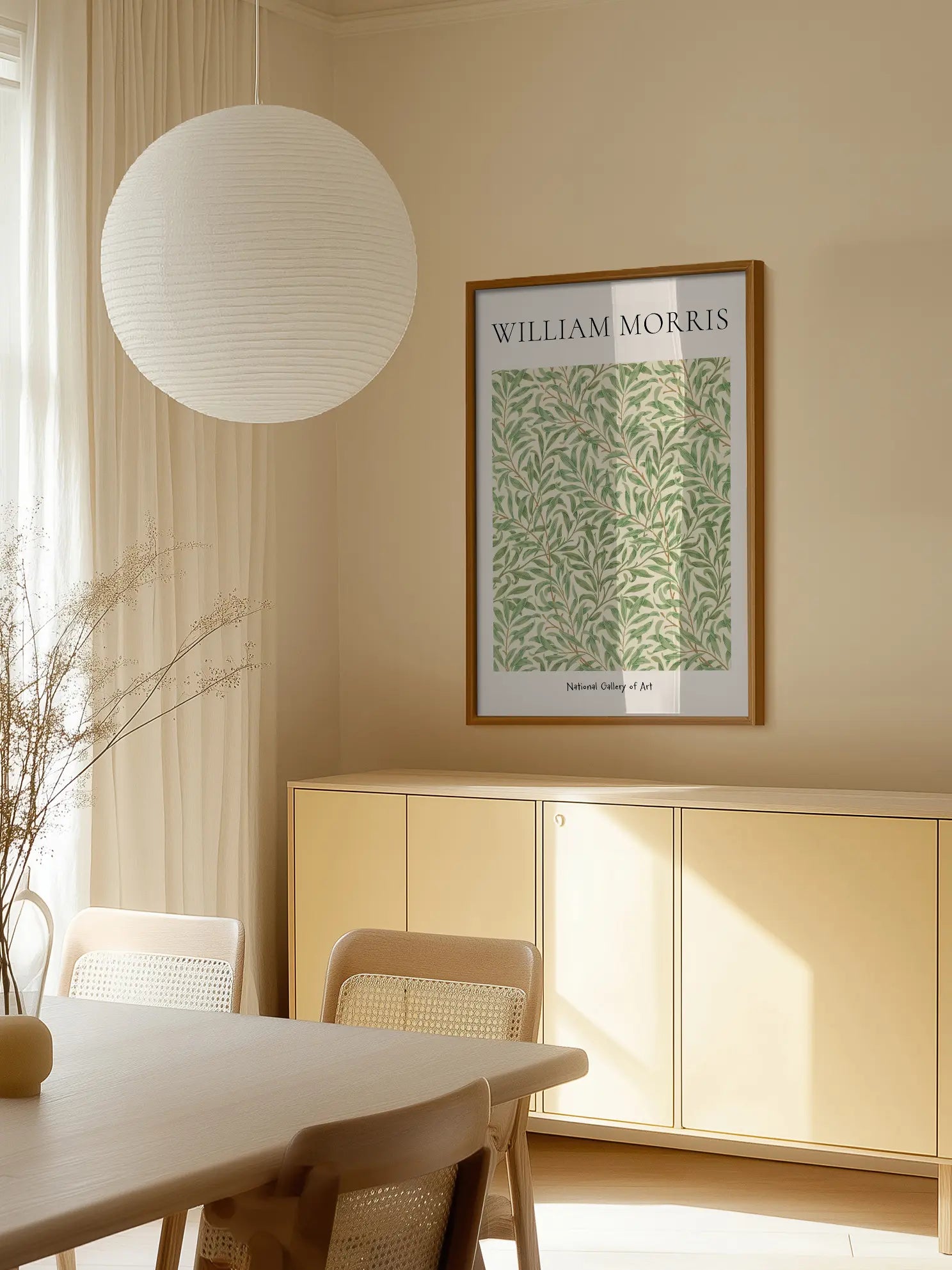 Morris — Willow Green Poster