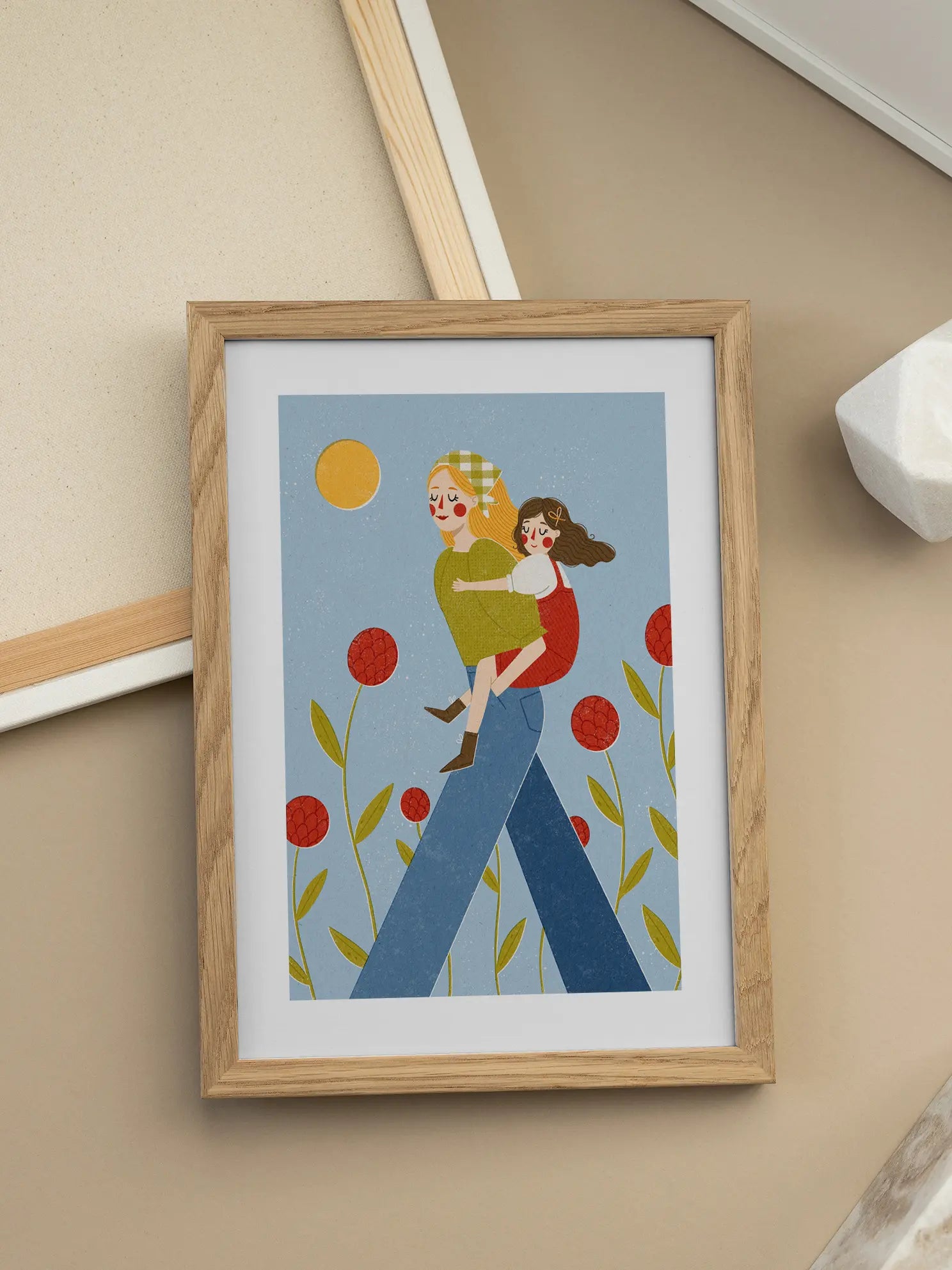 Mother and Daughter Poster