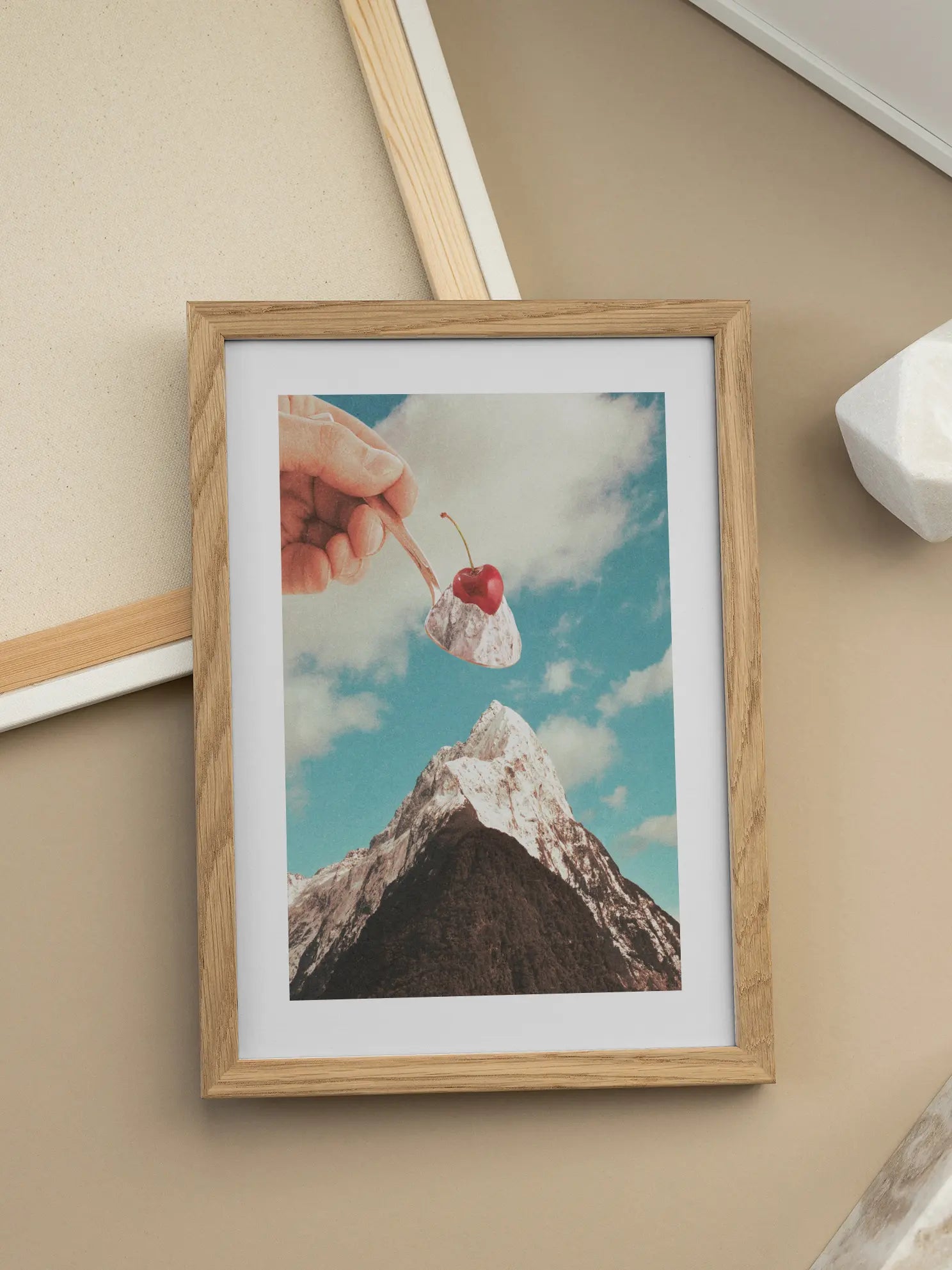 Mount Ice-Cream Poster