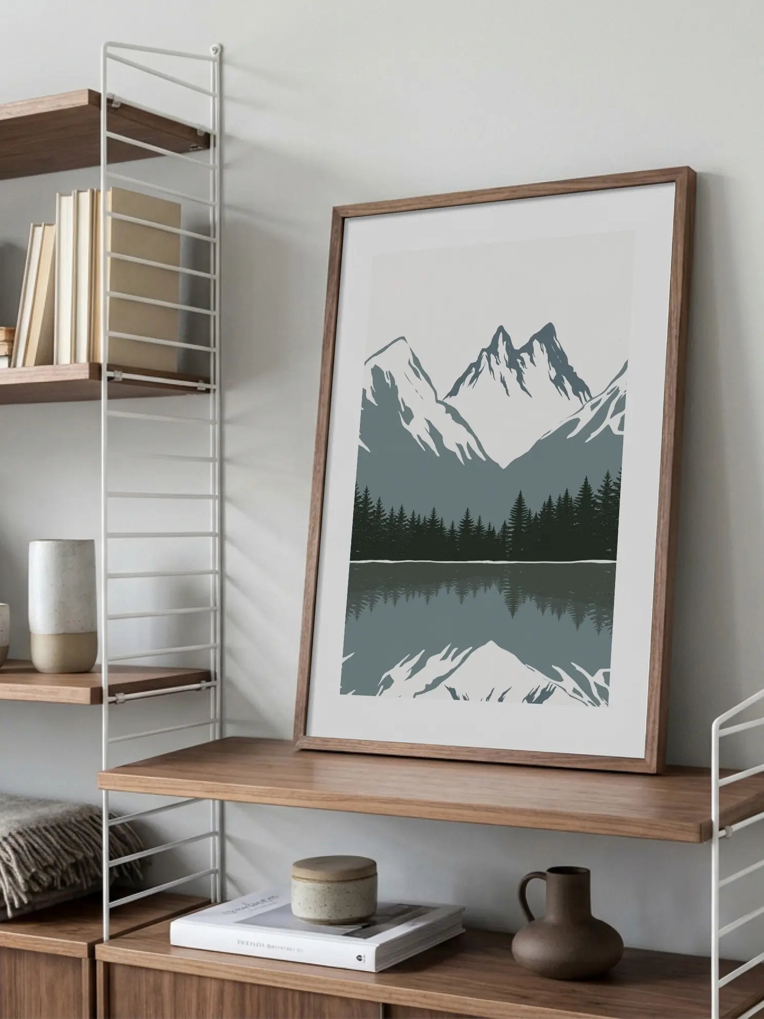 Mountain Lake Poster