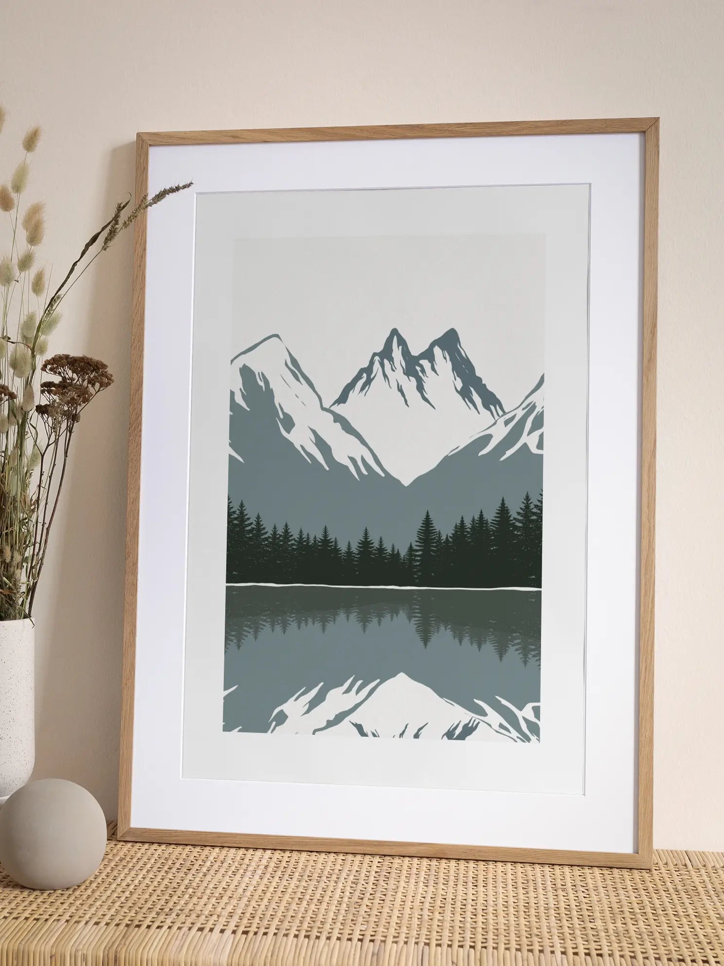 Mountain Lake Poster