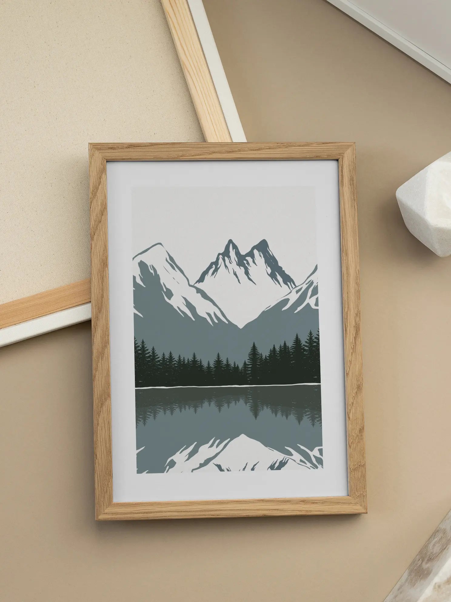 Mountain Lake Poster
