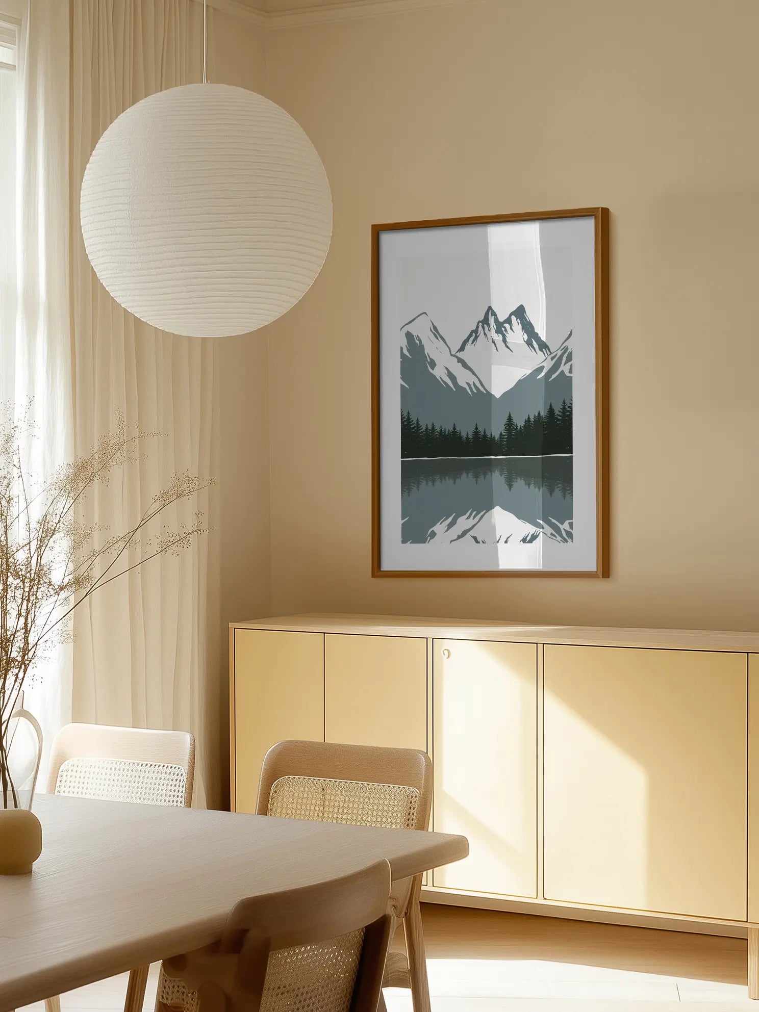 Mountain Lake Poster
