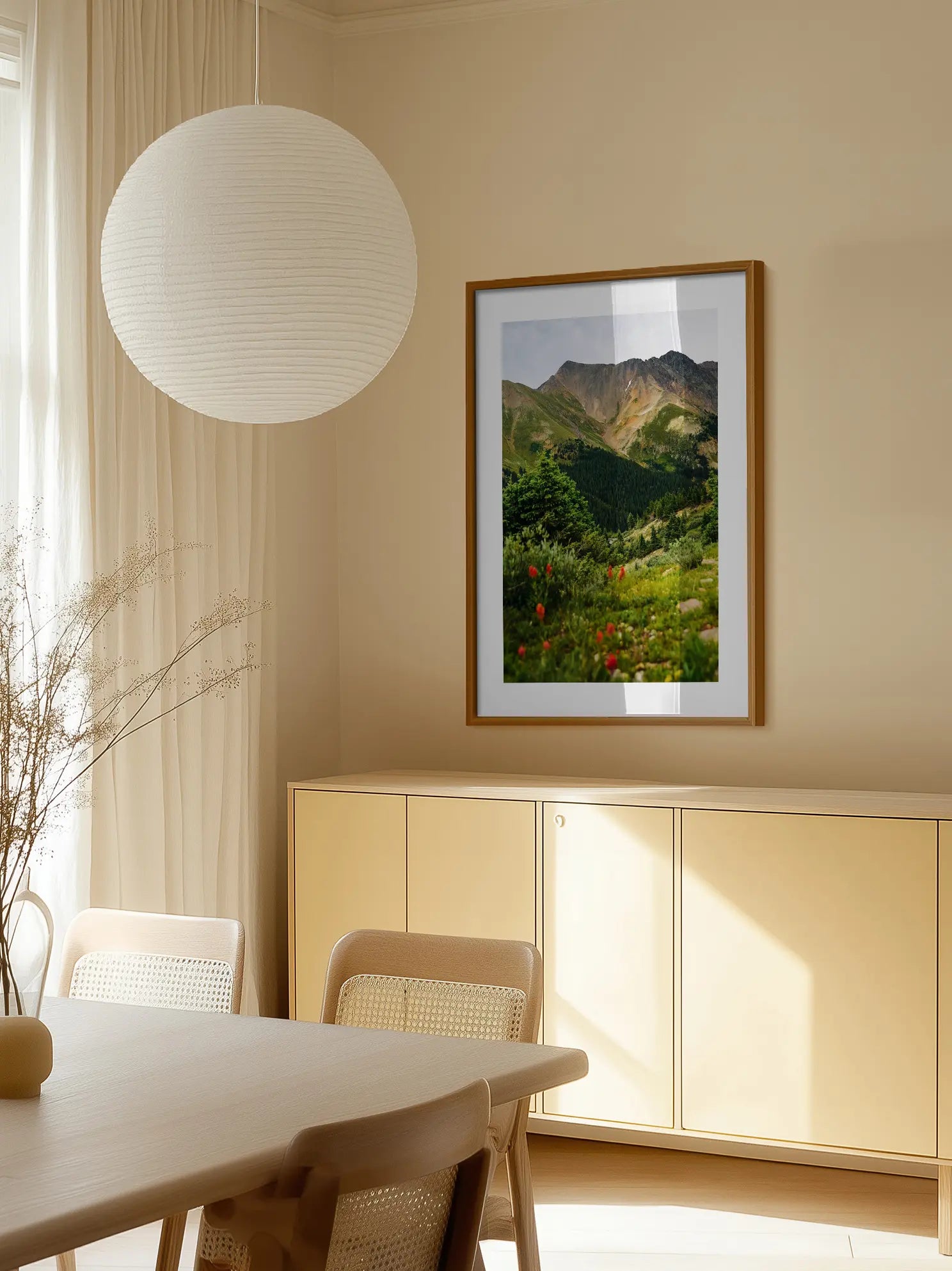 Mountain Landscape No2 Poster