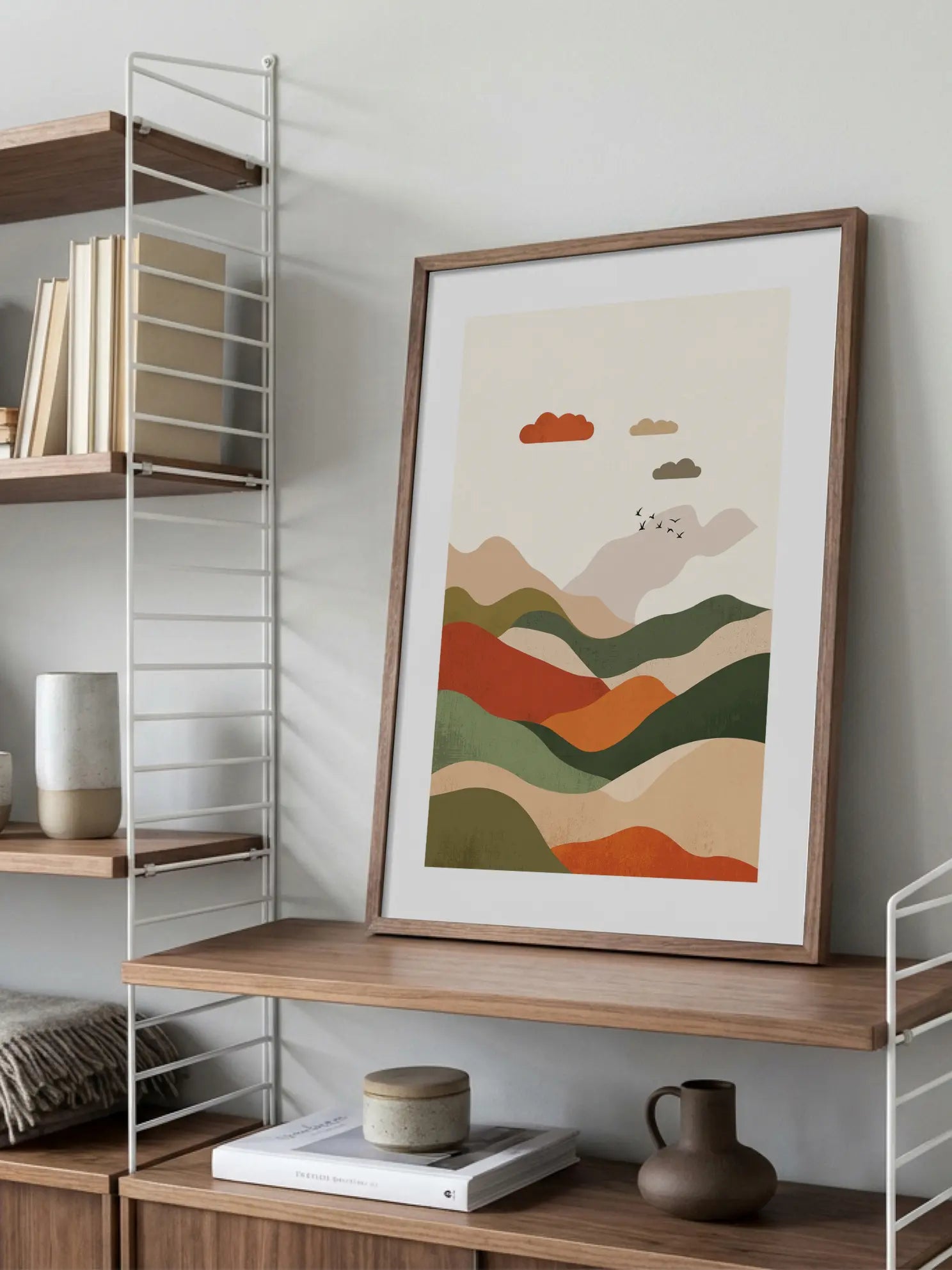 Mountain Reflections Poster