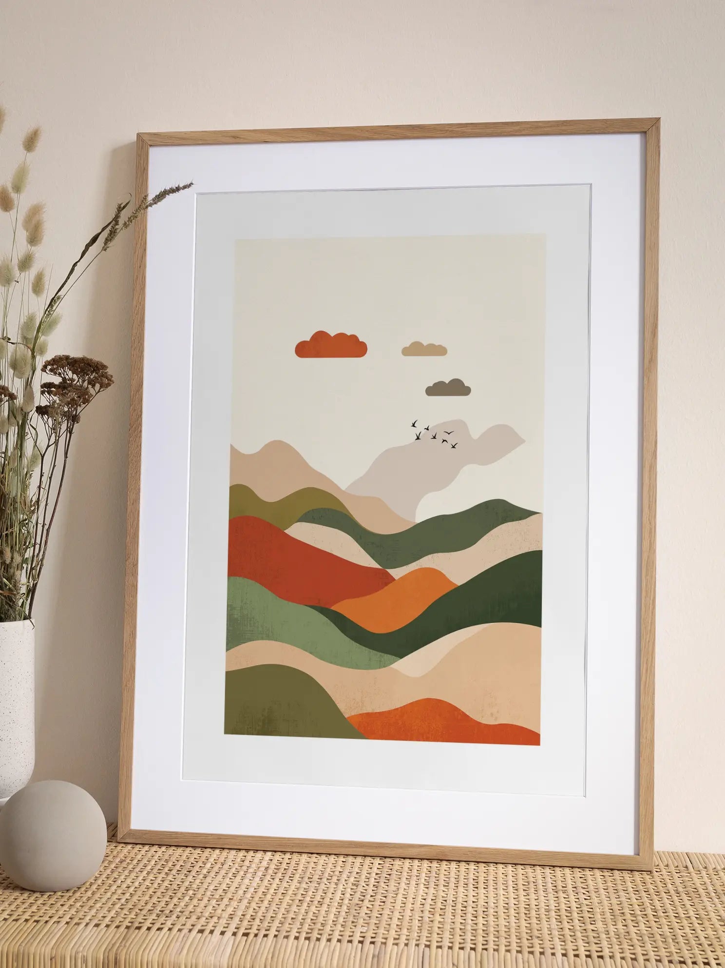 Mountain Reflections Poster