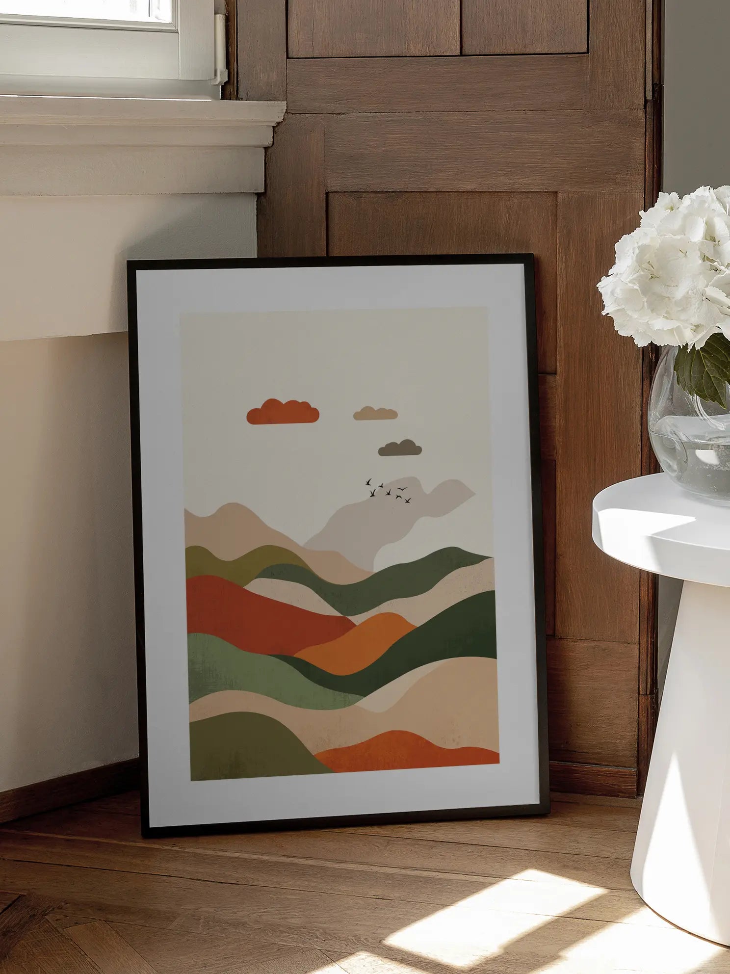 Mountain Reflections Poster