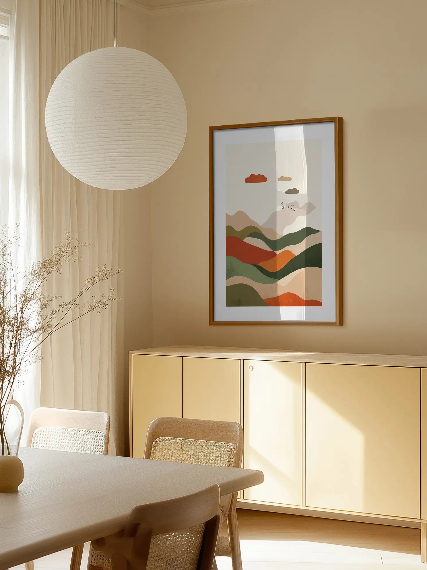 Mountain Reflections Poster