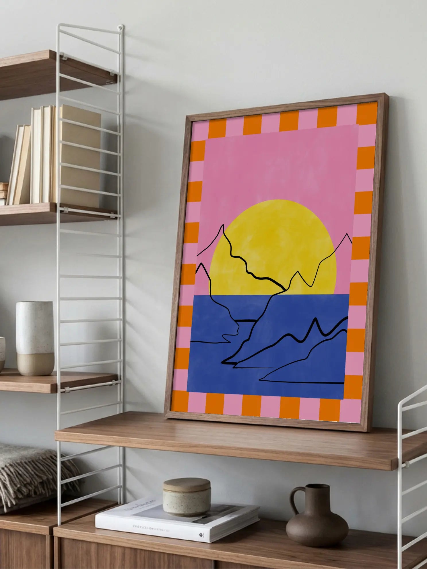 Mountain Sunset Poster