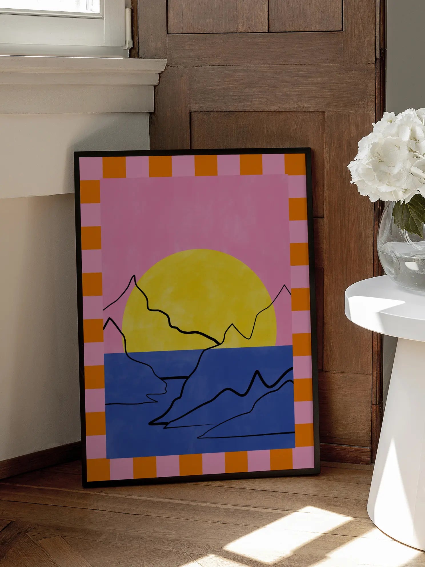 Mountain Sunset Poster