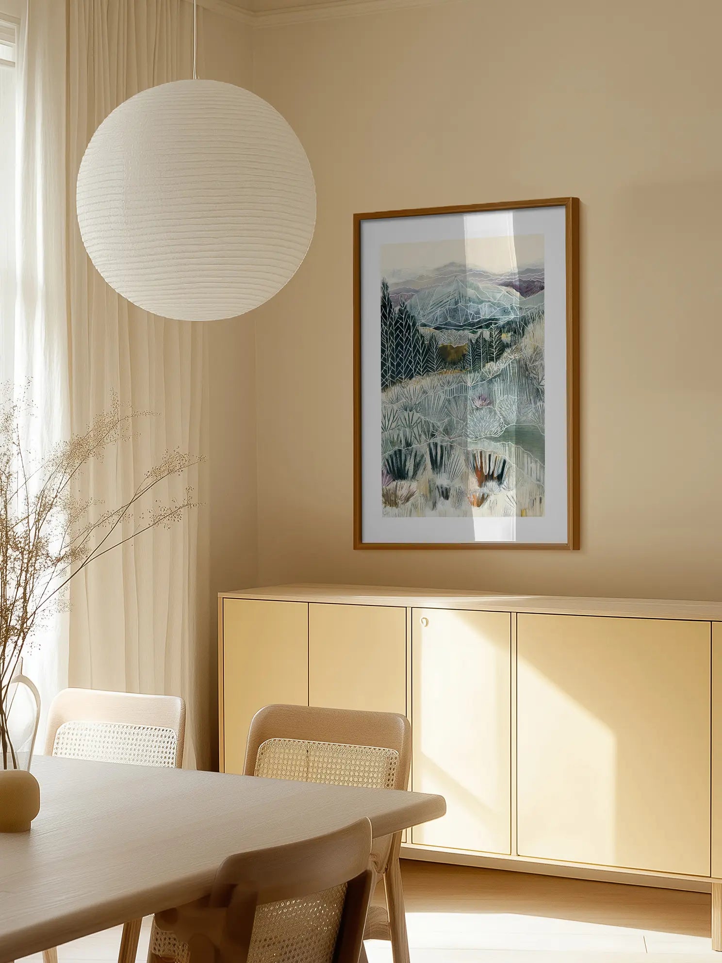 Mountain View Poster