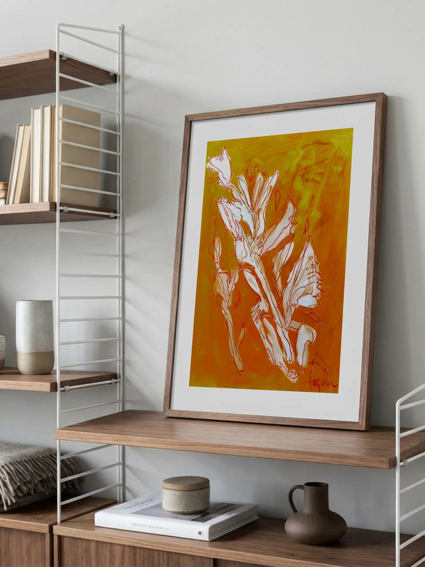 Mustard Flower Poster