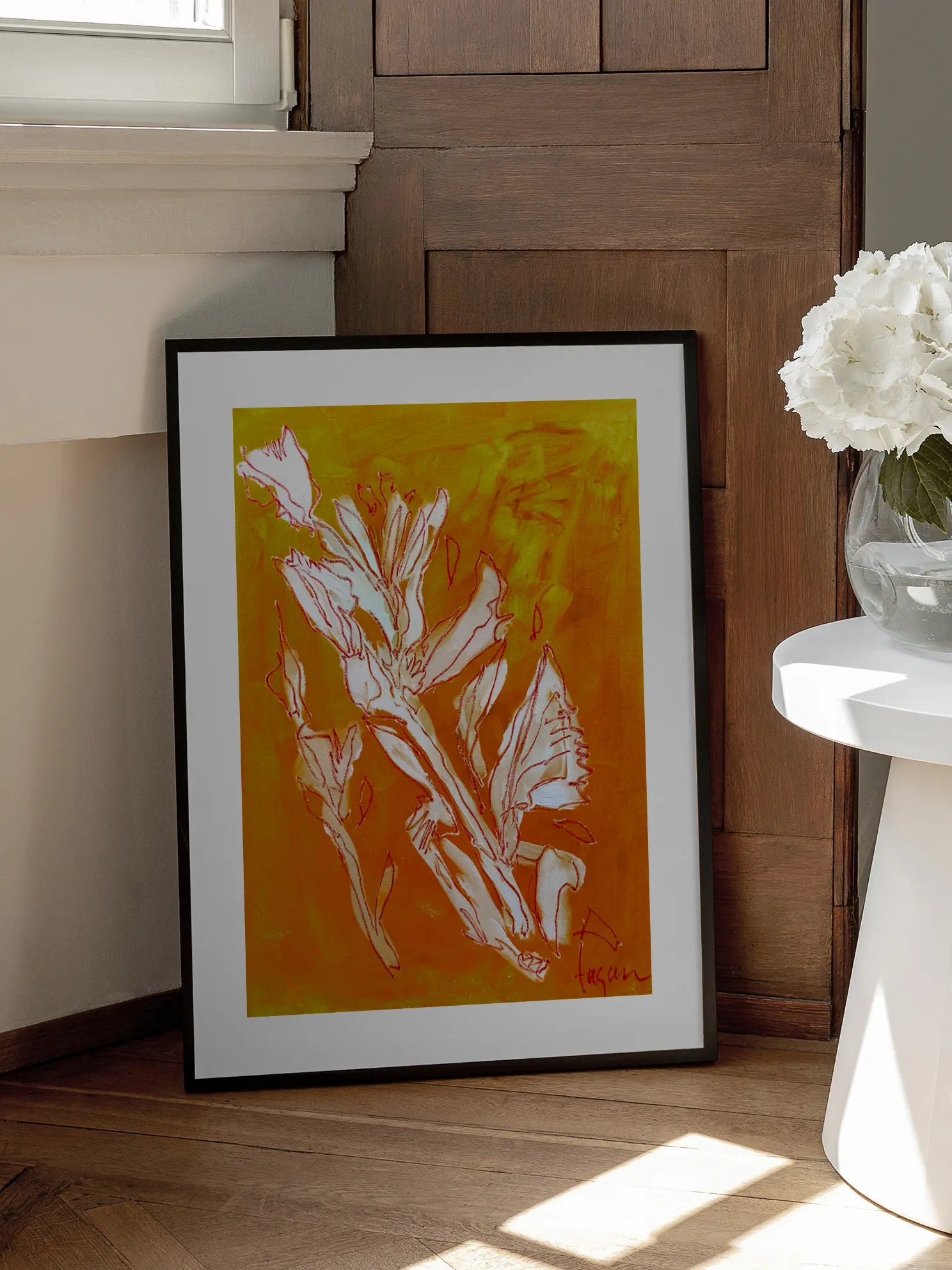 Mustard Flower Poster