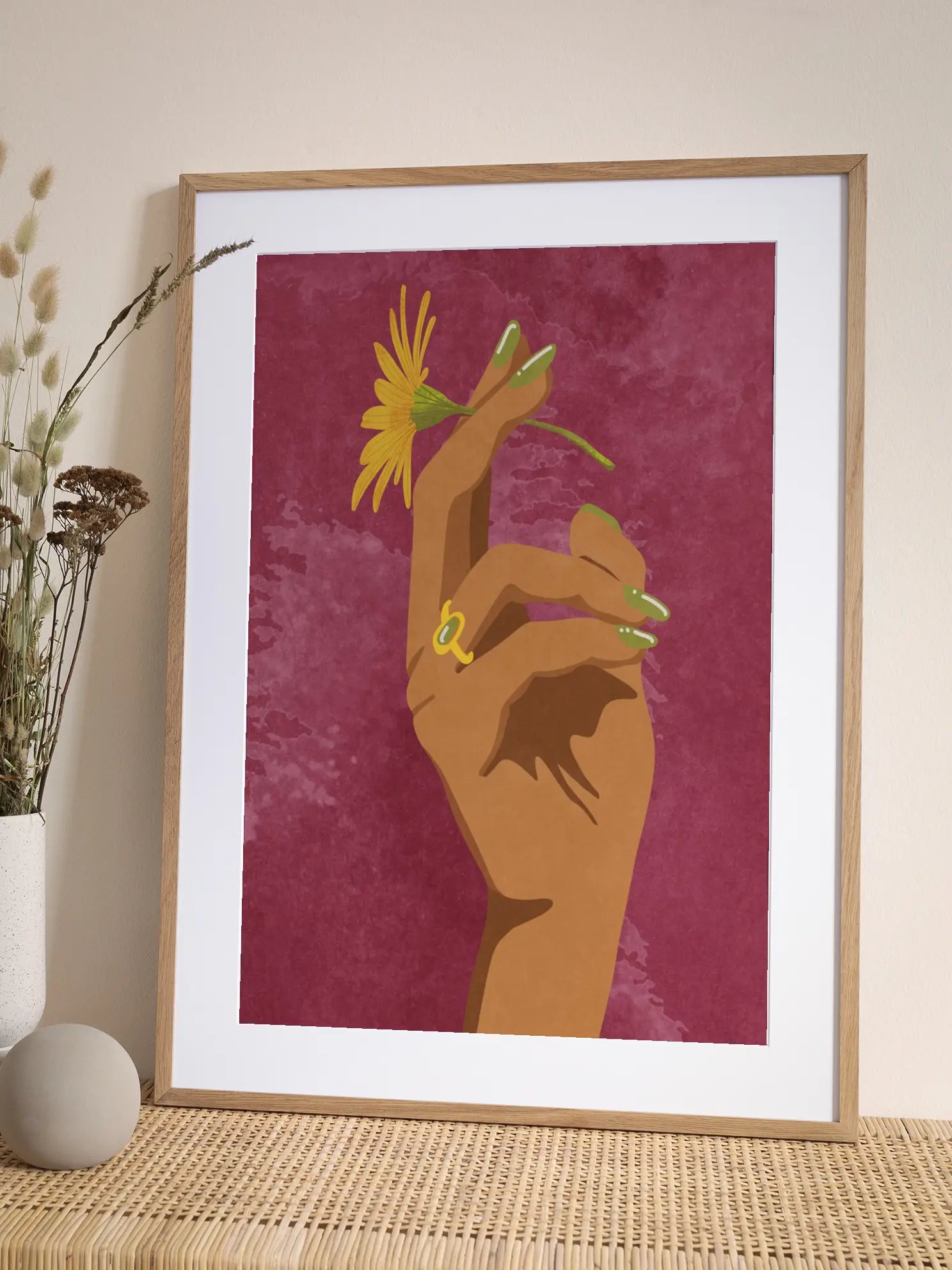 My Yellow Flower Poster