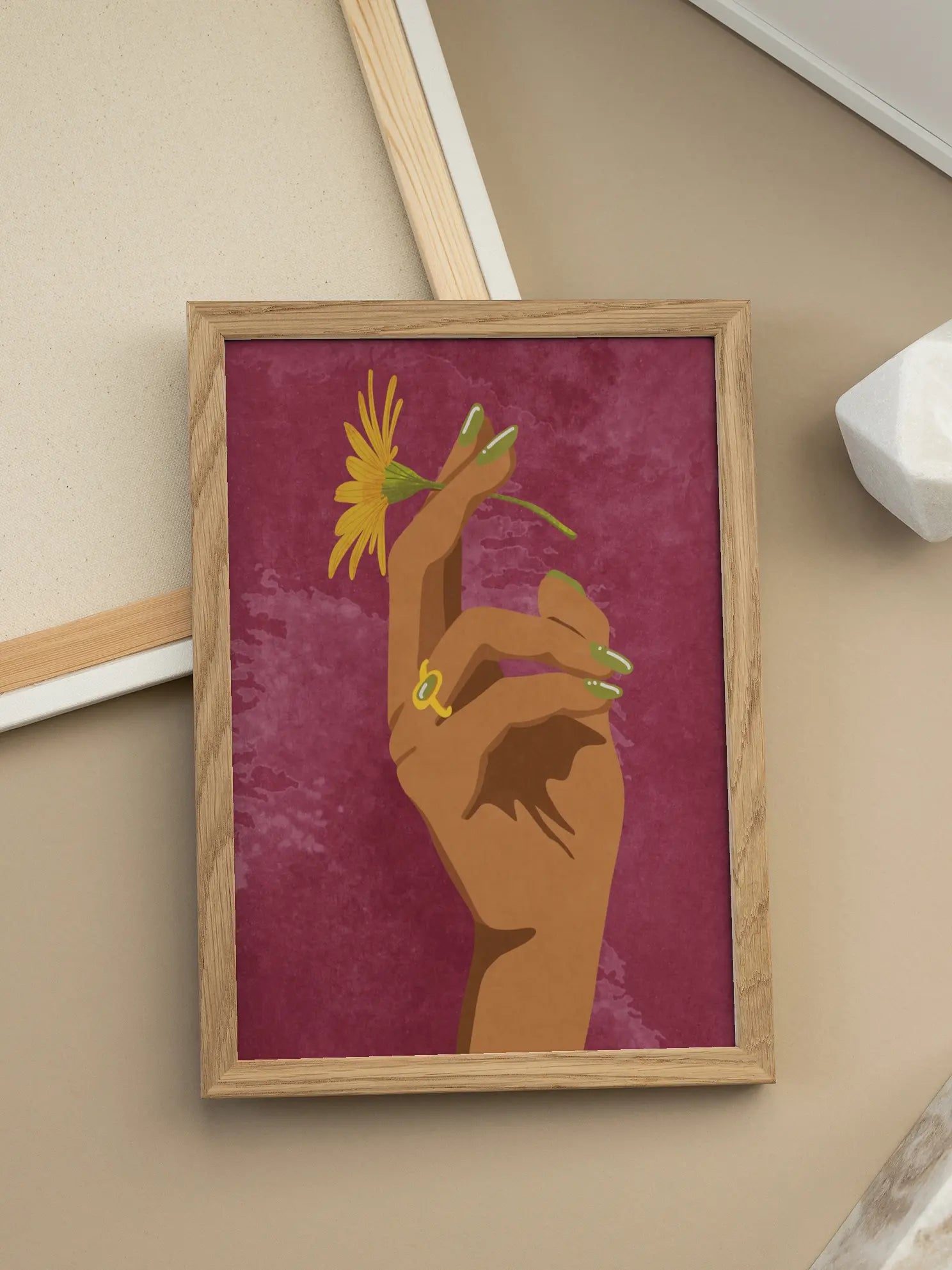 My Yellow Flower Poster