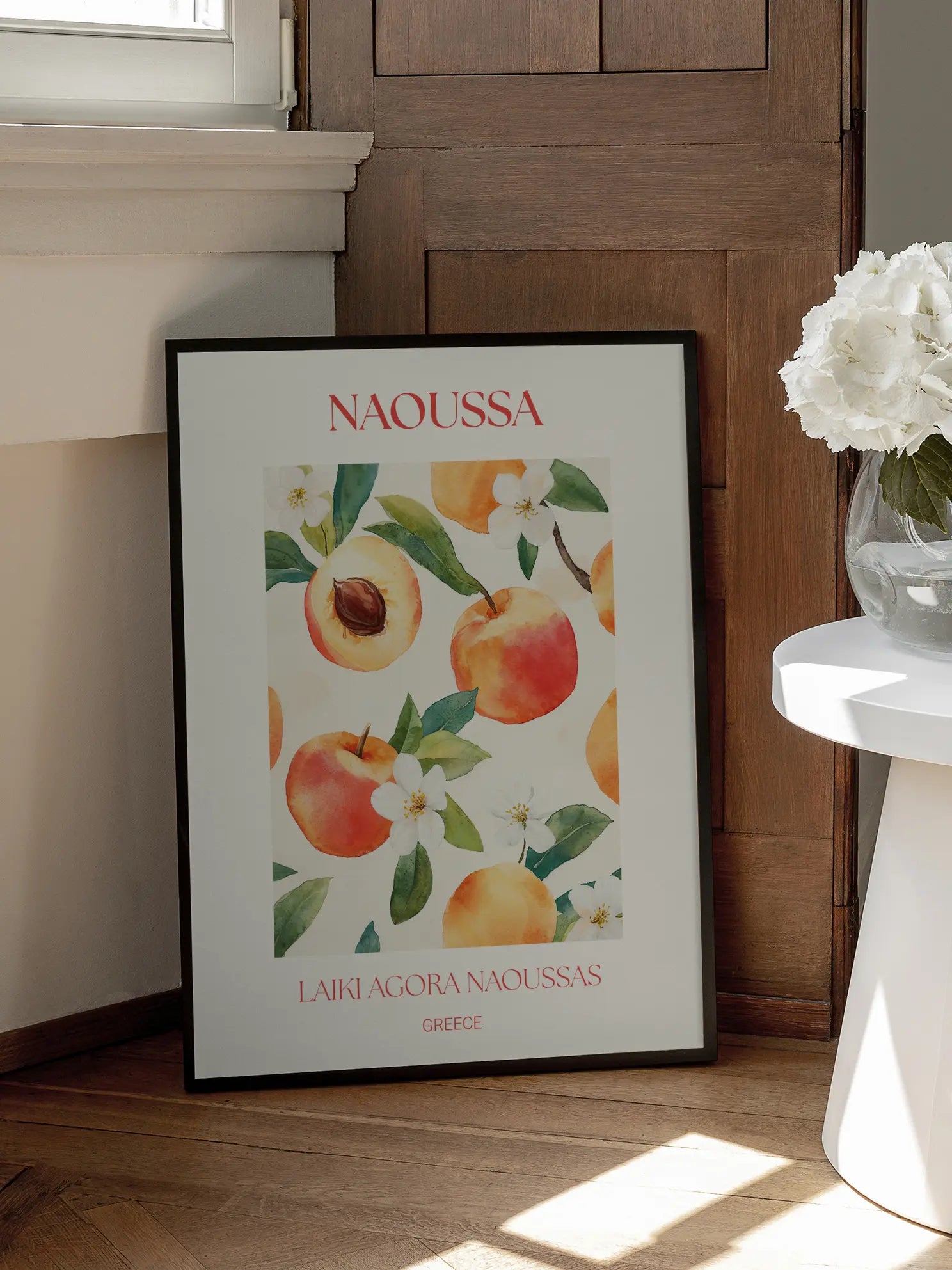 Naoussa Peaches Poster