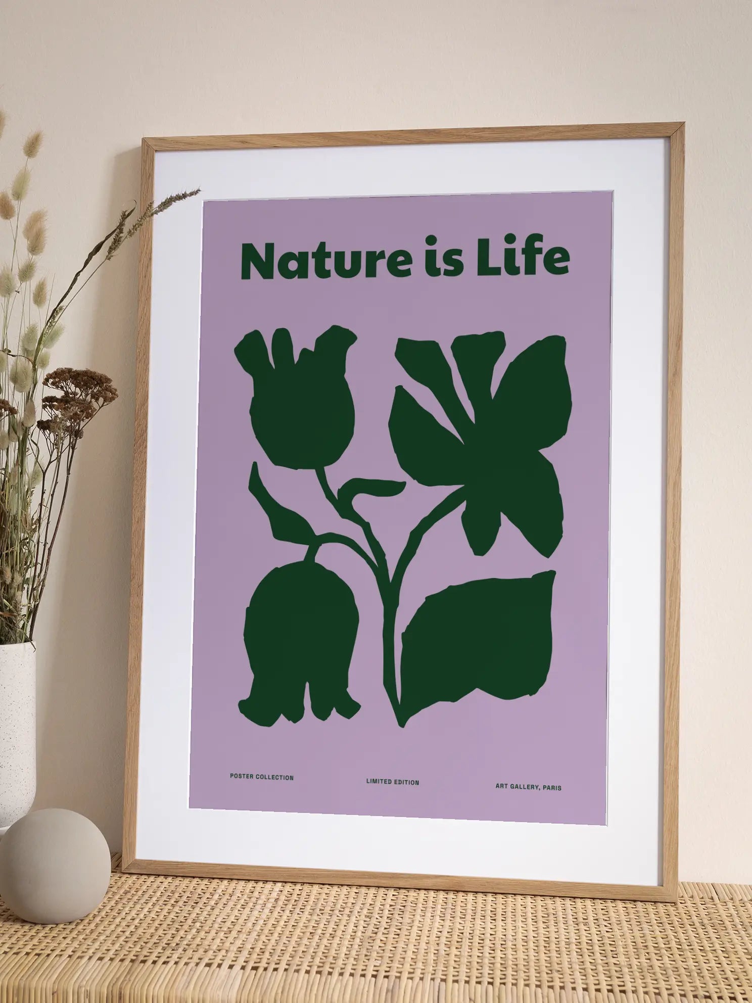 Nature is Life Poster