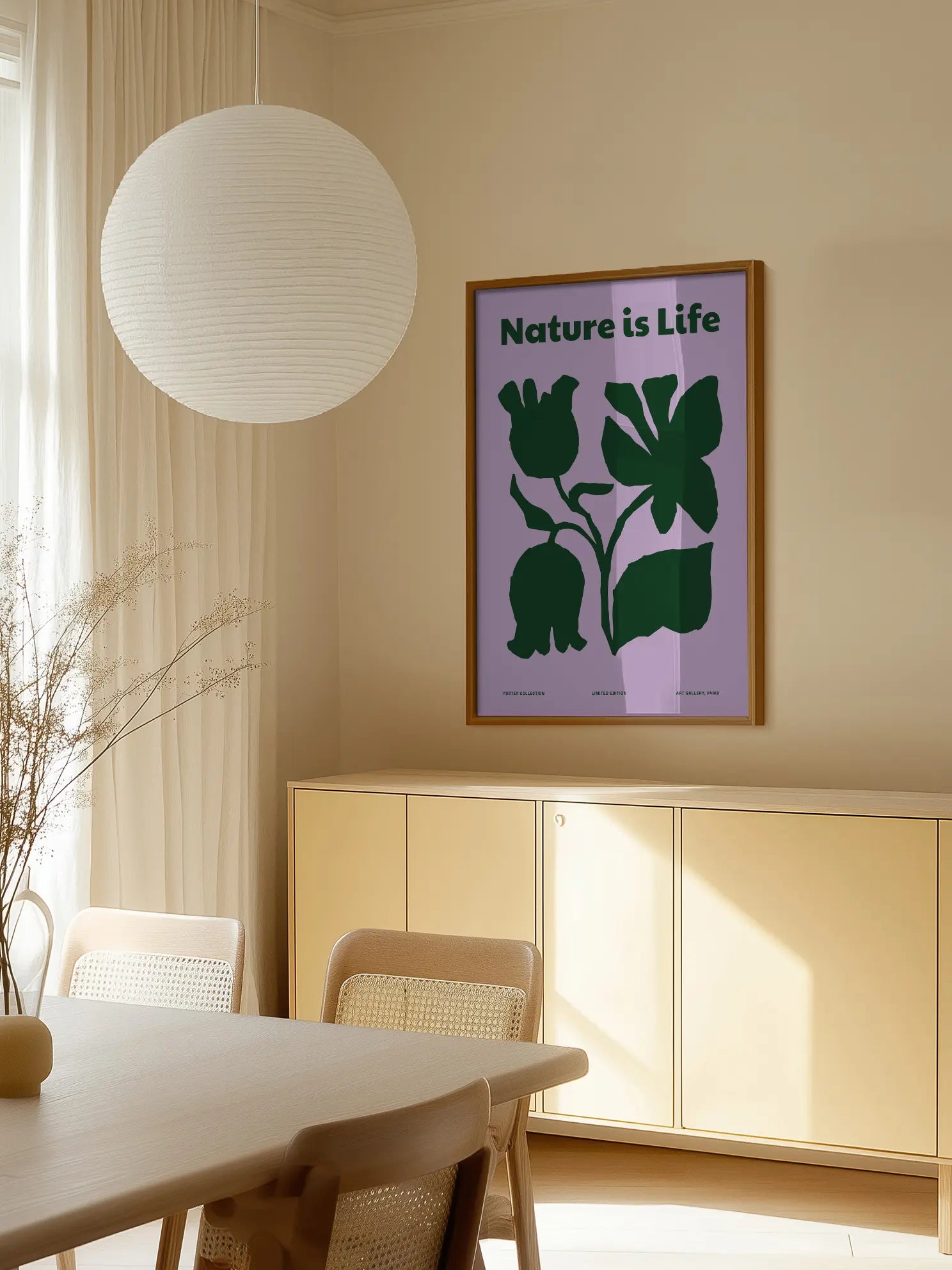 Nature is Life Poster