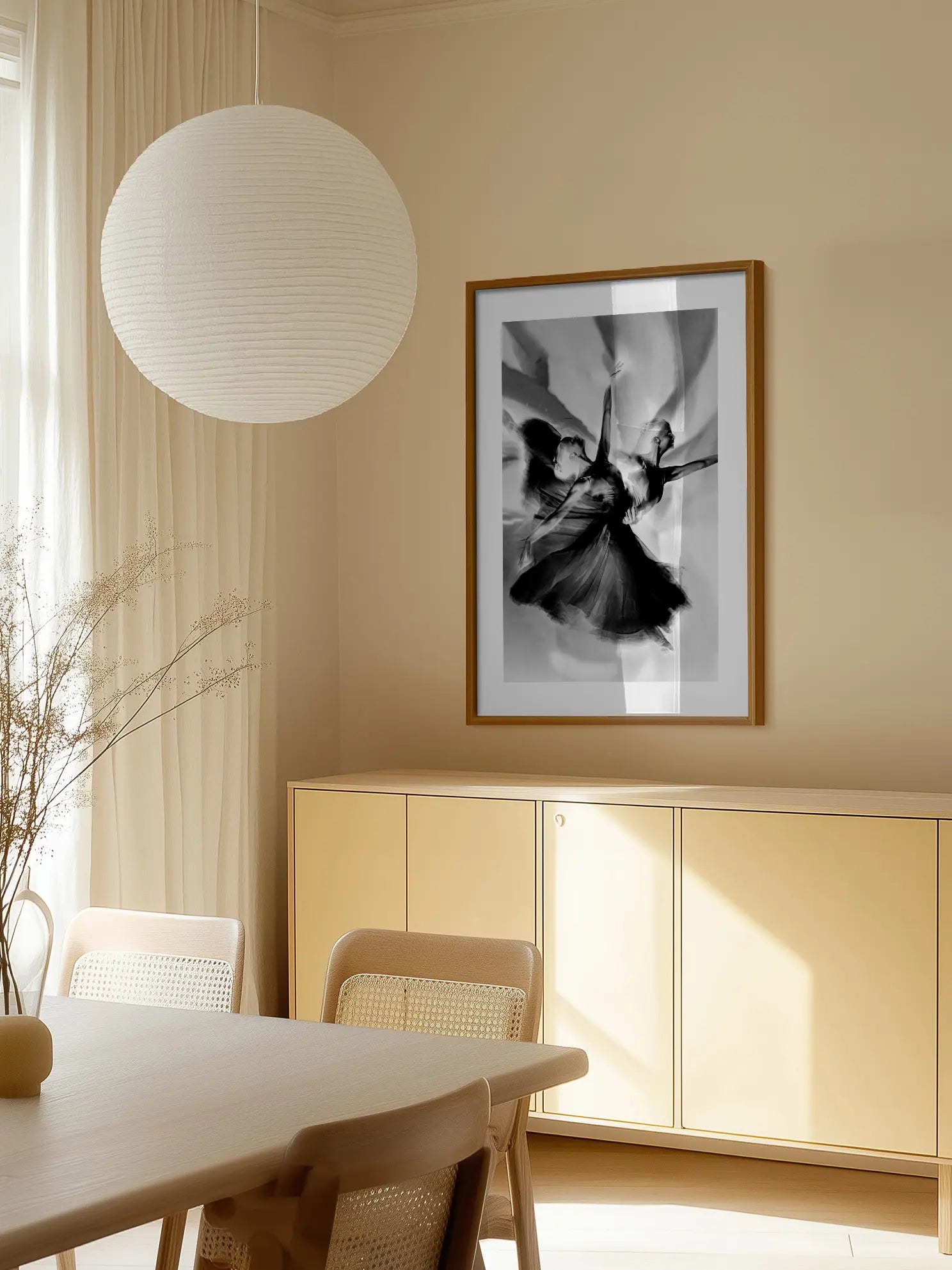 Negative Ballerina Poster