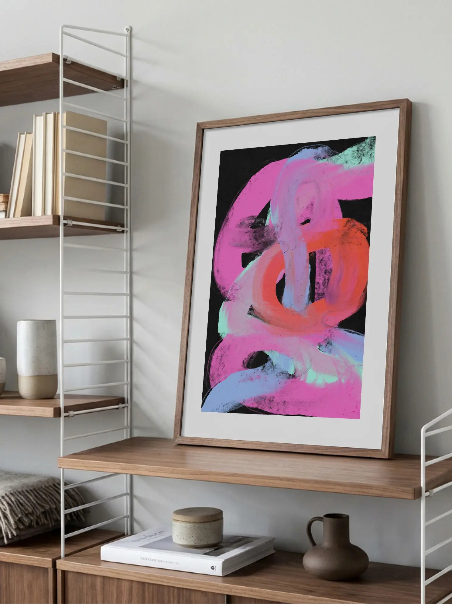 Neon Loops Poster