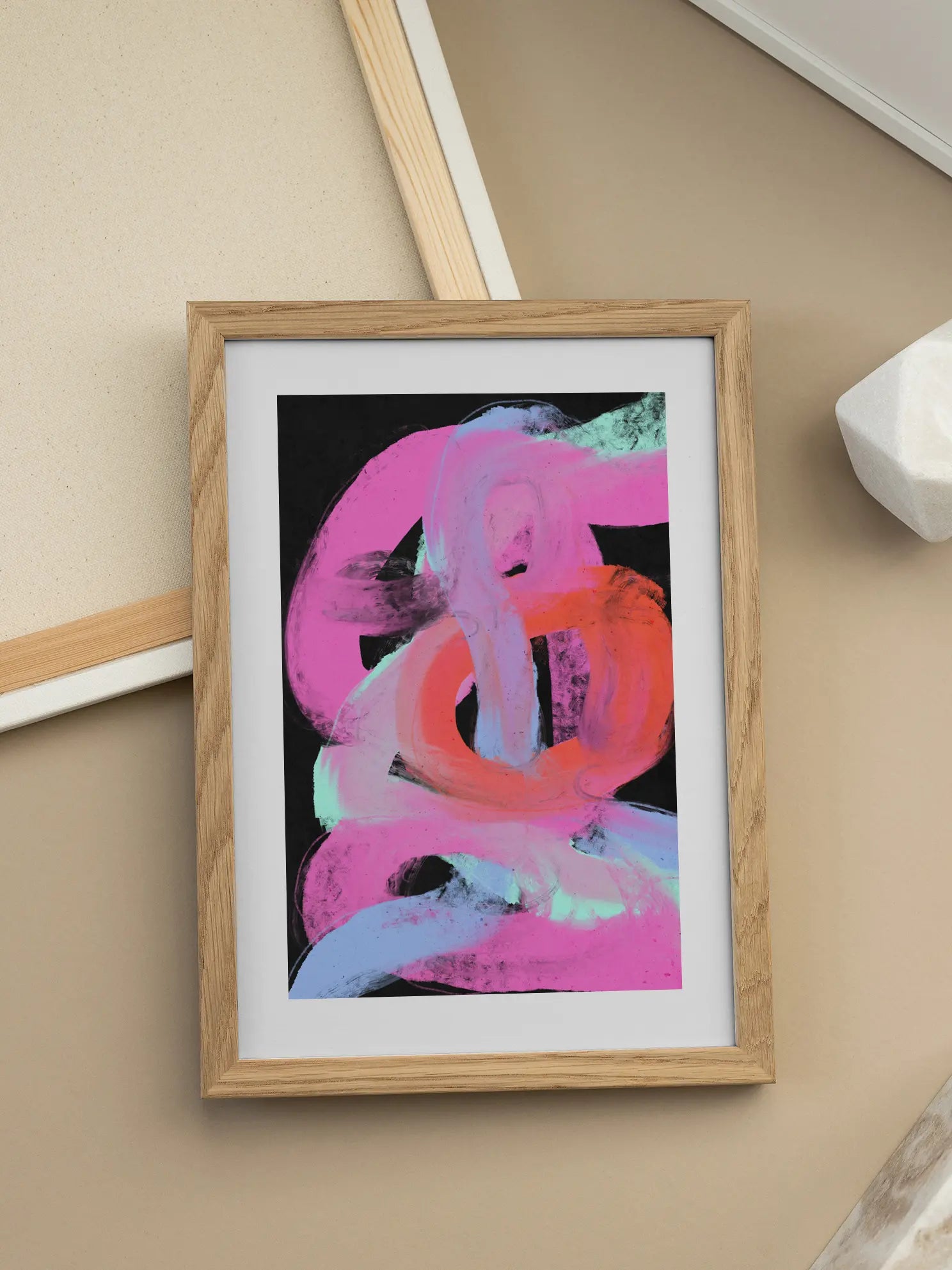 Neon Loops Poster