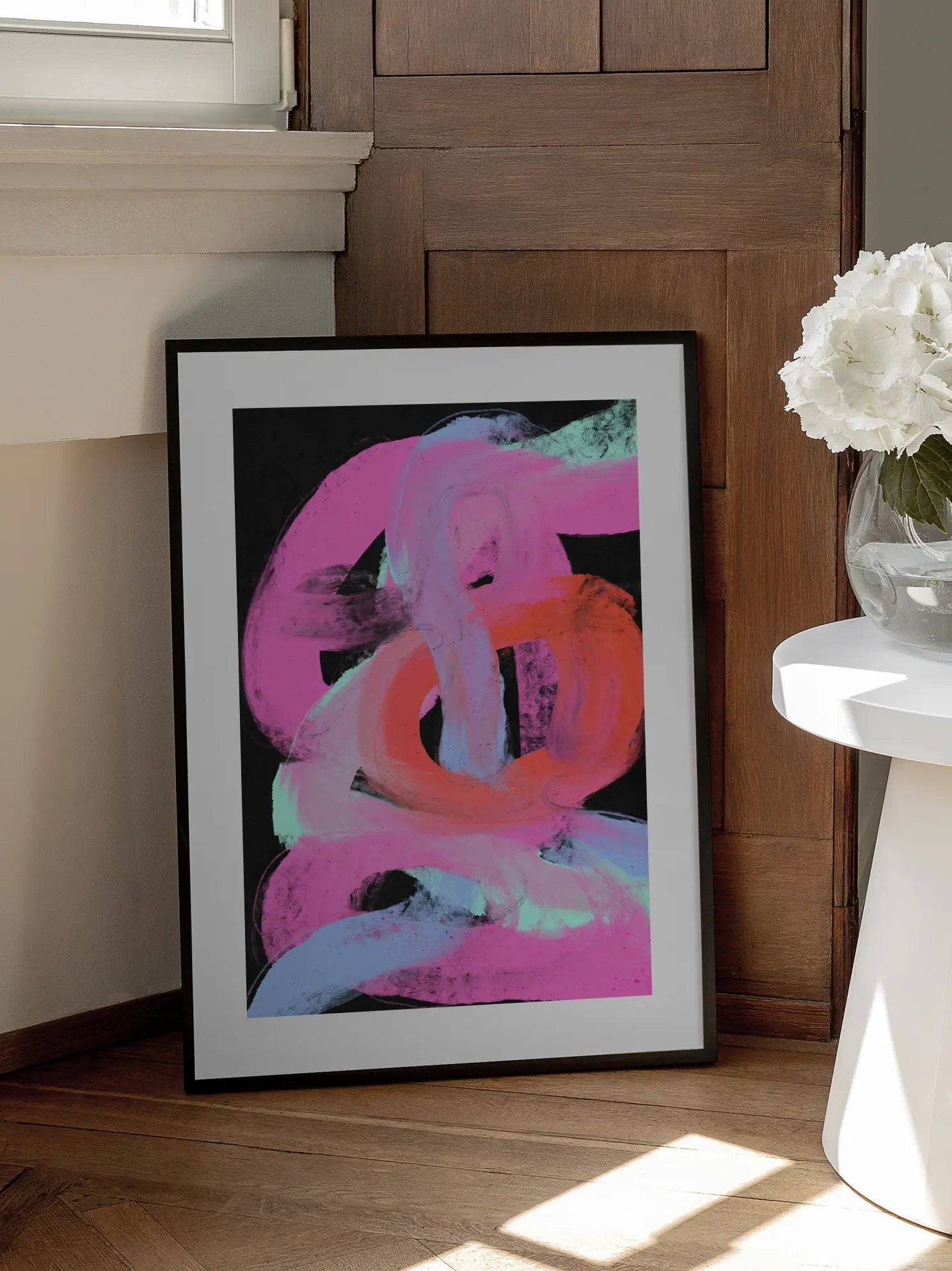 Neon Loops Poster