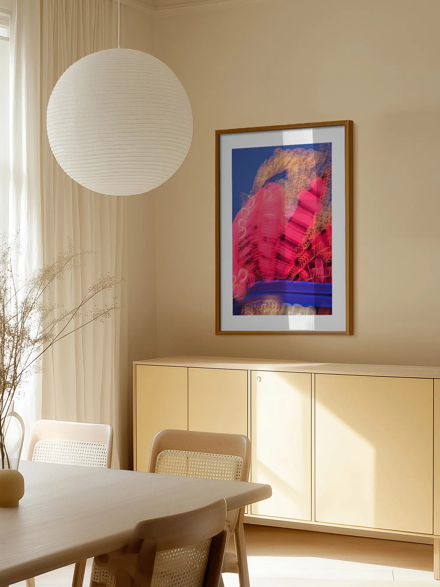 Neon Sky Poster